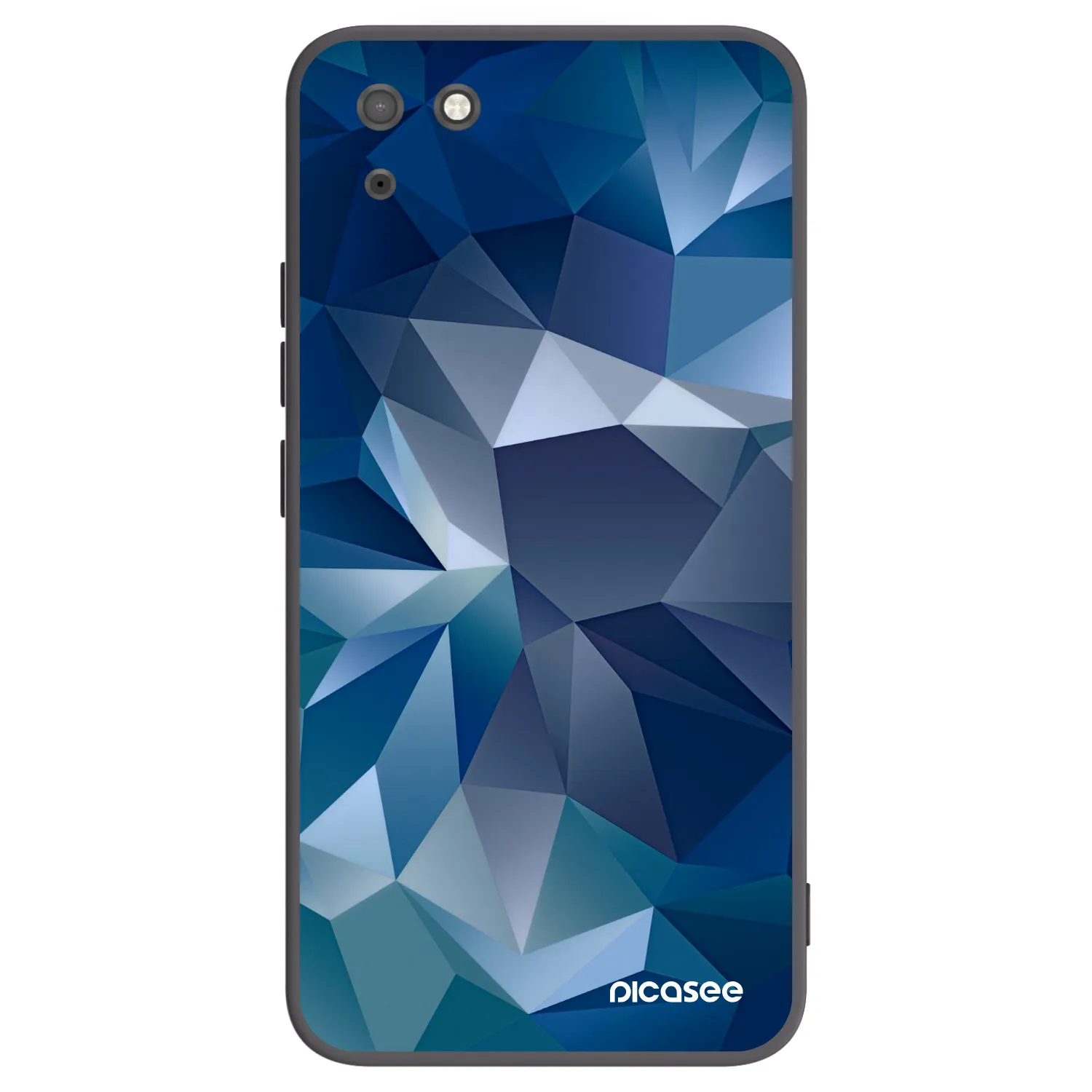 Picasee husă neagră din silicon pentru Huawei Y5P - Wallpaper