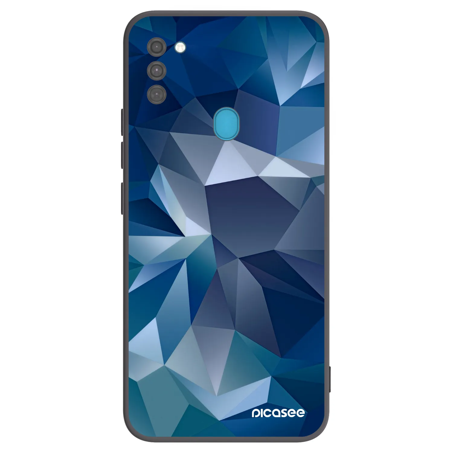 Picasee husă neagră din silicon pentru Samsung Galaxy M11 - Wallpaper