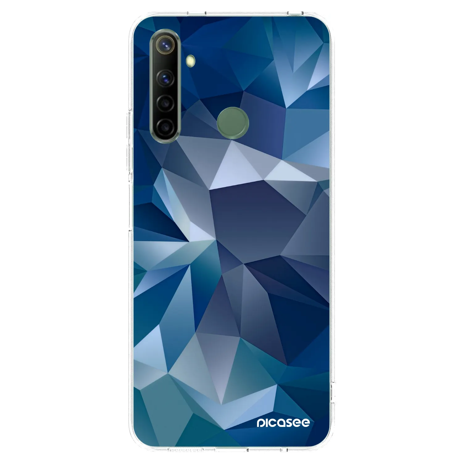 Picasee husă transparentă din silicon pentru Realme 6i - Wallpaper