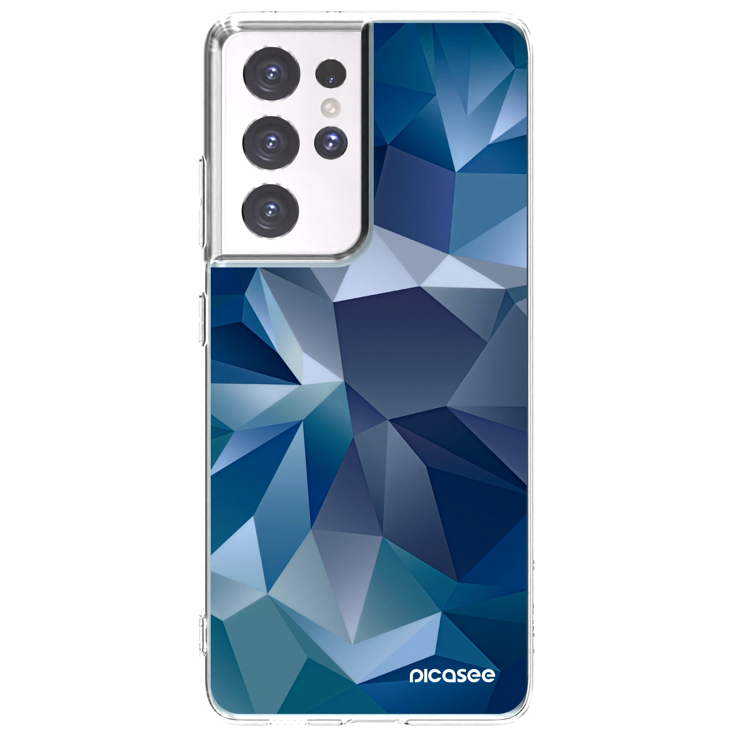 Picasee husă transparentă din silicon pentru Samsung Galaxy S21 Ultra 5G G998B - Wallpaper