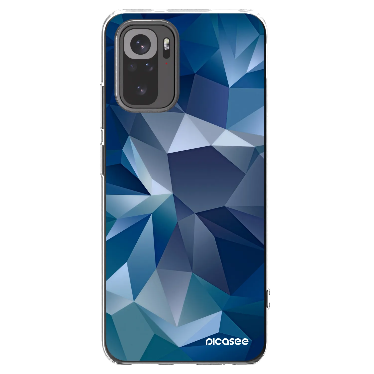 Picasee husă transparentă din silicon pentru Xiaomi Redmi Note 10 - Wallpaper