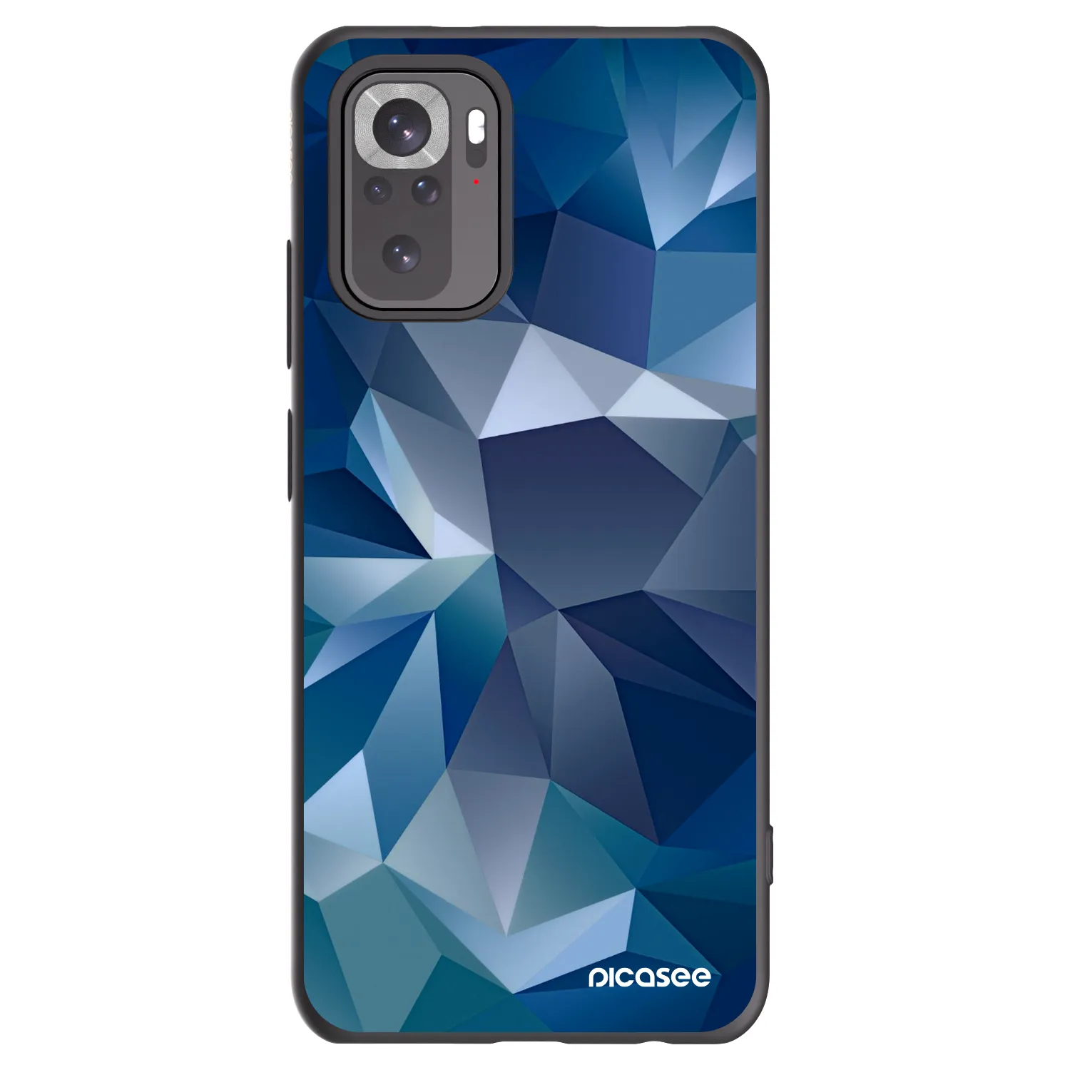 Picasee husă neagră din silicon pentru Xiaomi Redmi Note 10 - Wallpaper