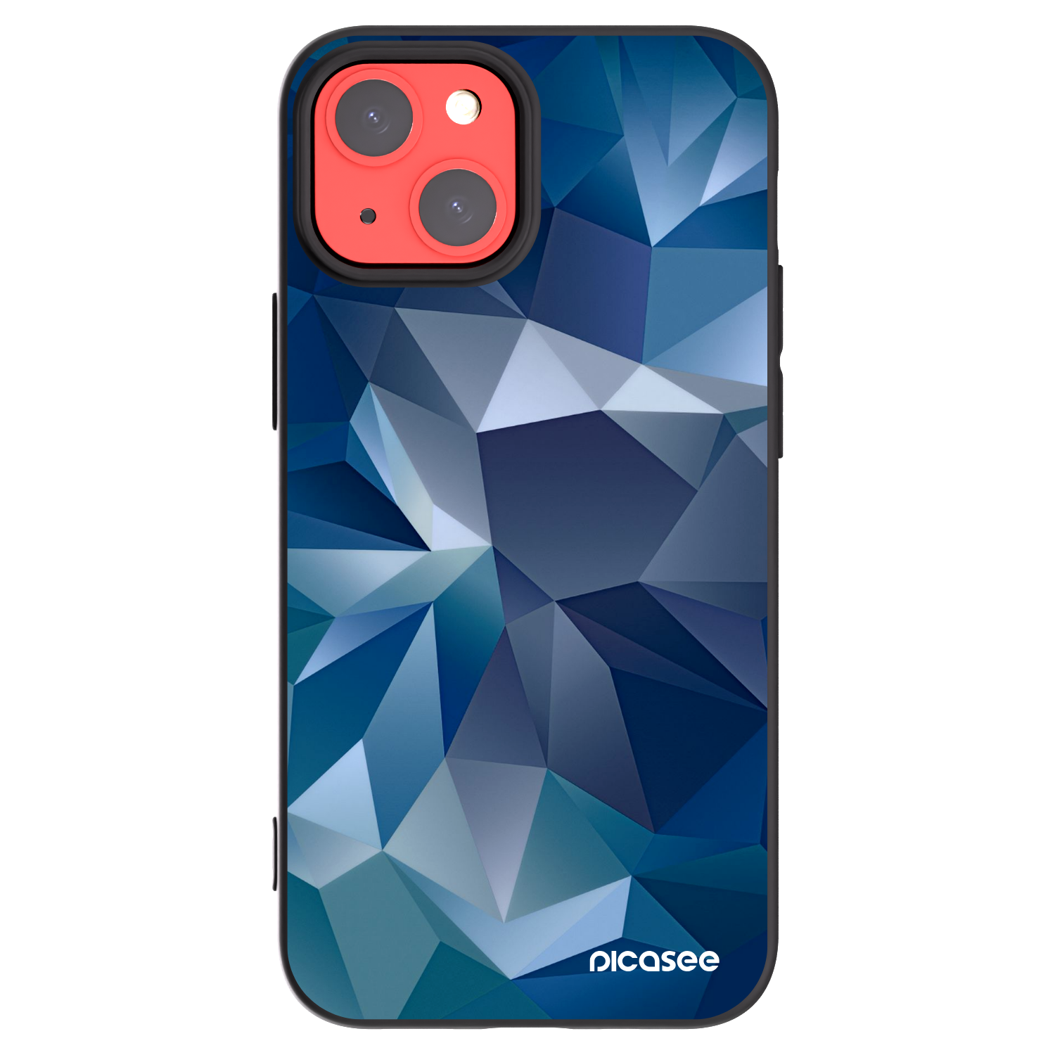 Picasee husă neagră din silicon pentru Apple iPhone 13 mini - Wallpaper