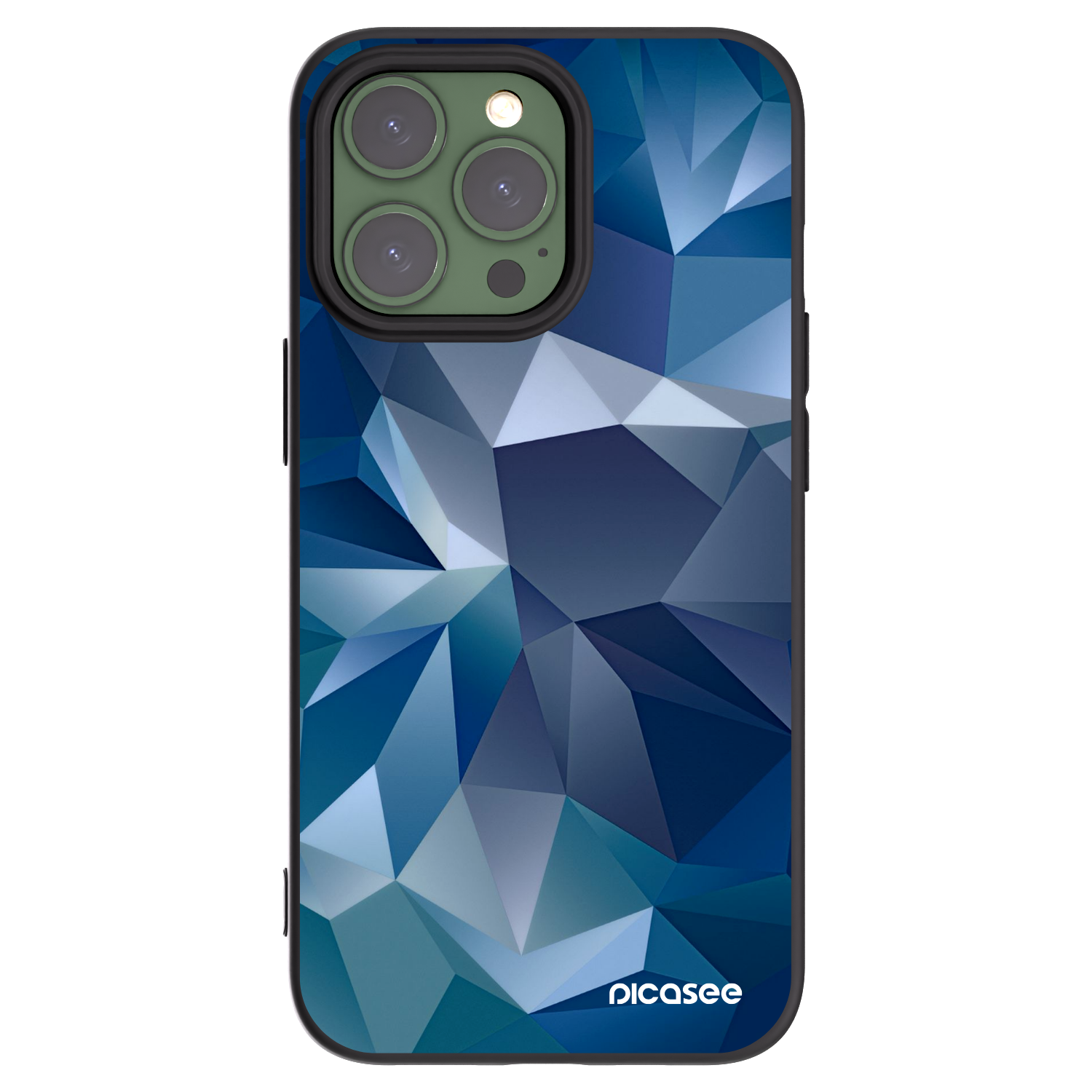 Picasee husă neagră din silicon pentru Apple iPhone 13 Pro - Wallpaper