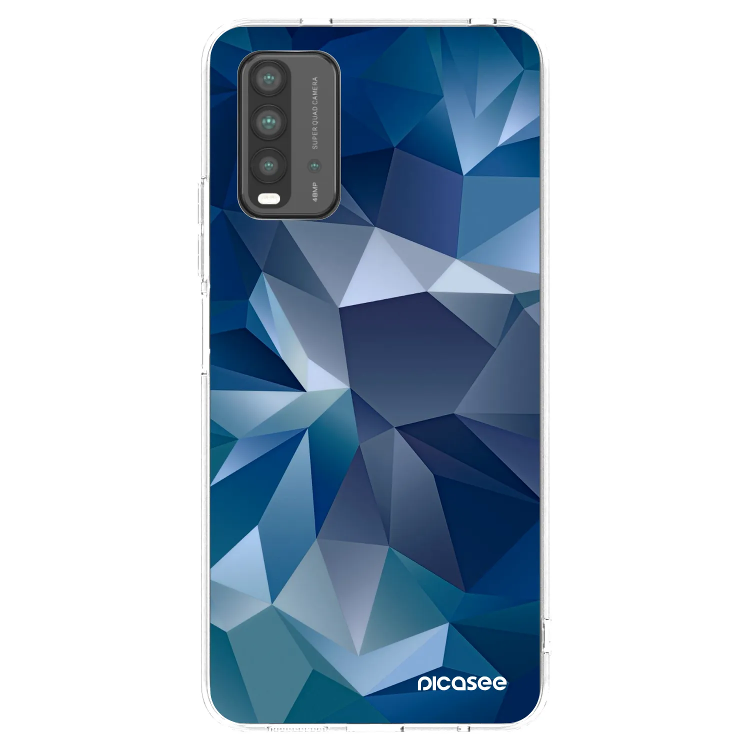 Picasee husă neagră din silicon pentru Xiaomi Redmi 9T - Wallpaper