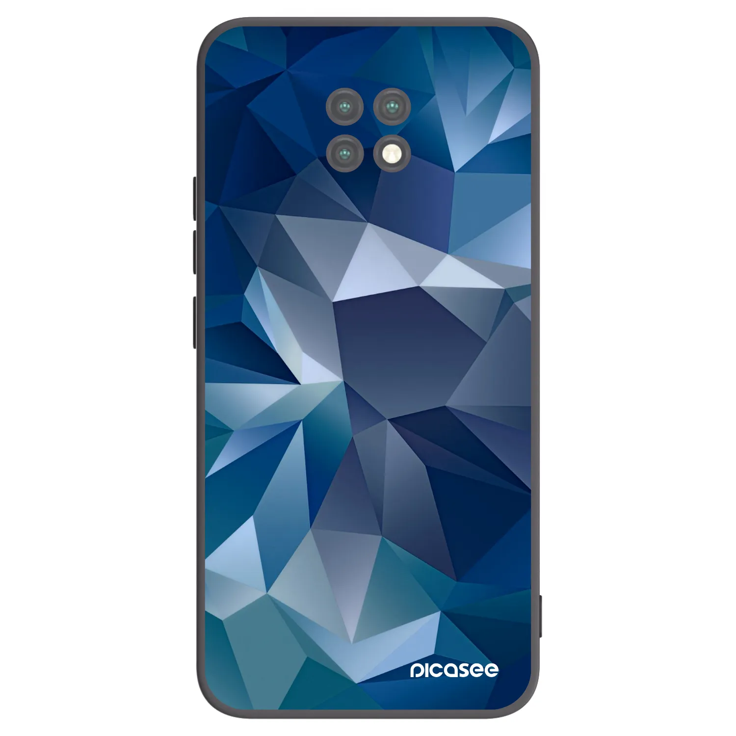 Picasee husă neagră din silicon pentru Xiaomi Redmi Note 9T - Wallpaper