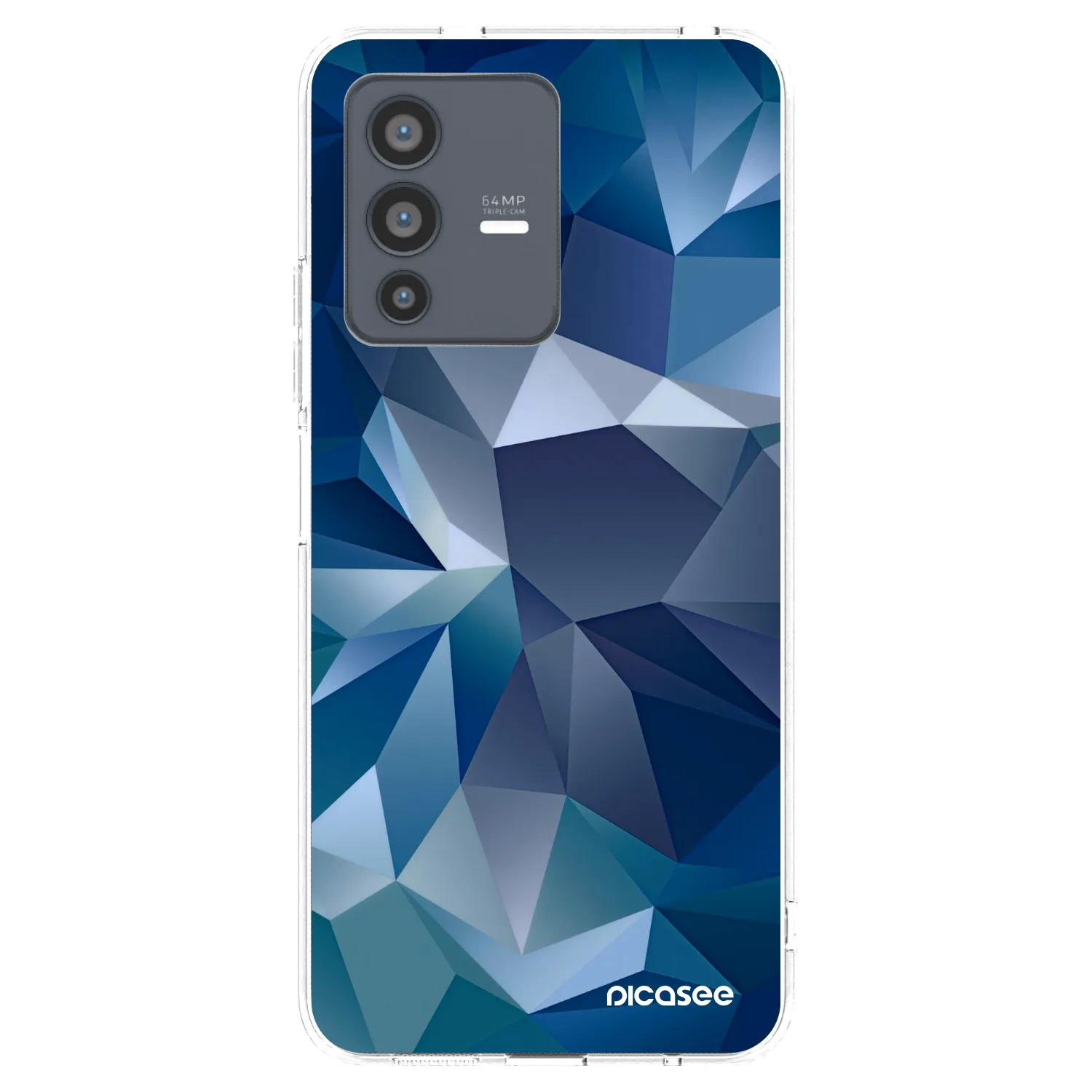 Picasee husă transparentă din silicon pentru Vivo V23 5G - Wallpaper