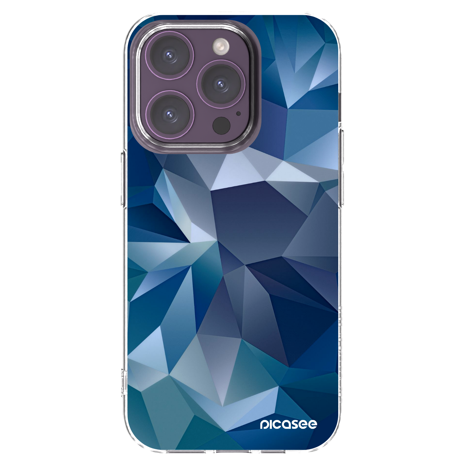 Picasee husă transparentă din silicon pentru Apple iPhone 14 Pro - Wallpaper