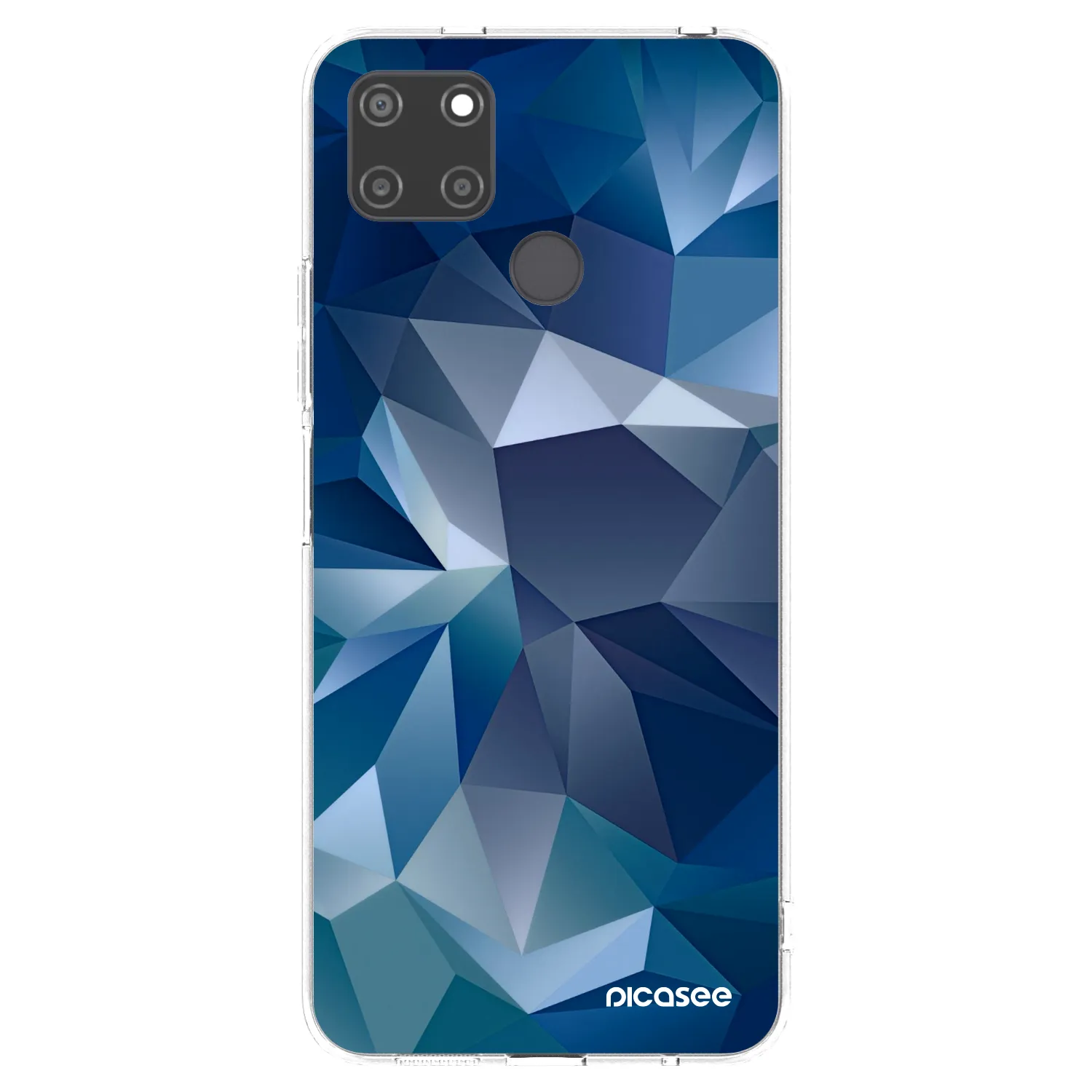 Picasee husă transparentă din silicon pentru Realme C21Y - Wallpaper