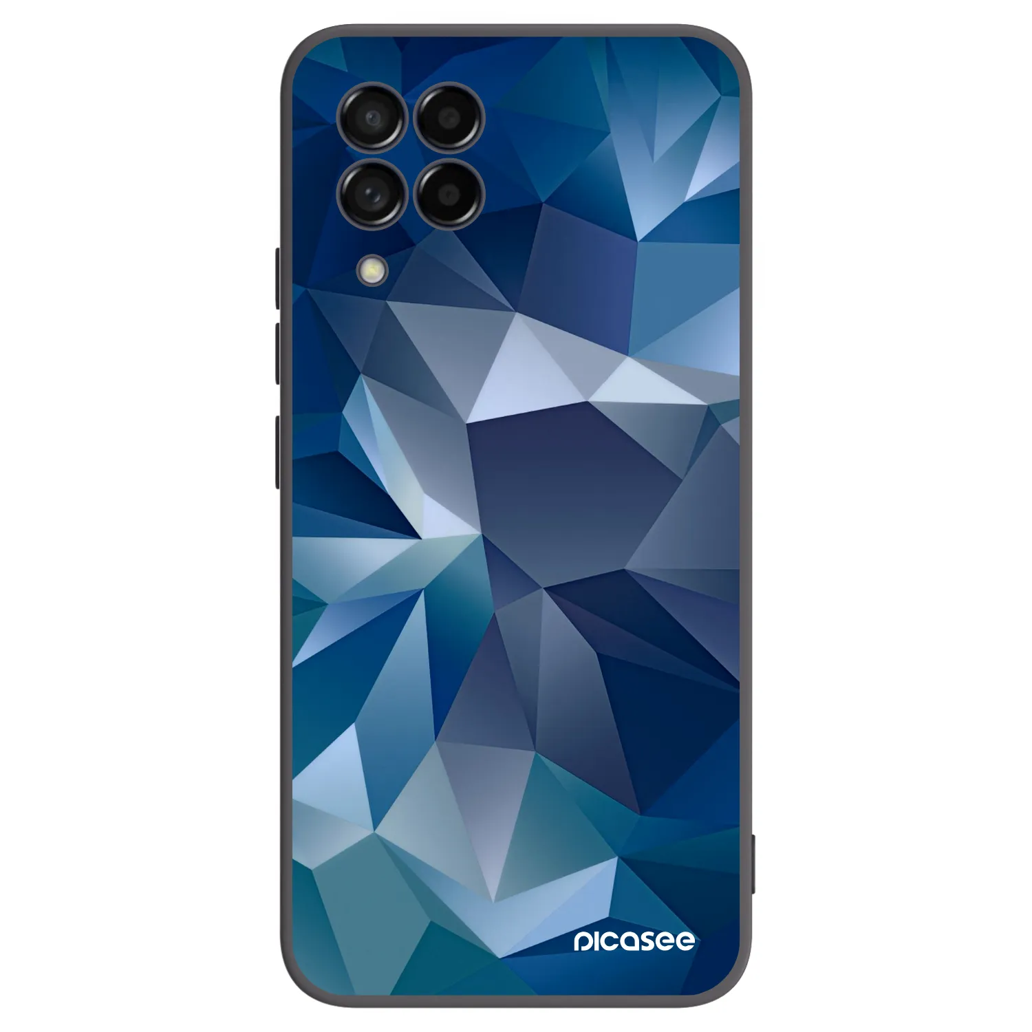 Picasee husă neagră din silicon pentru Samsung Galaxy M53 5G - Wallpaper