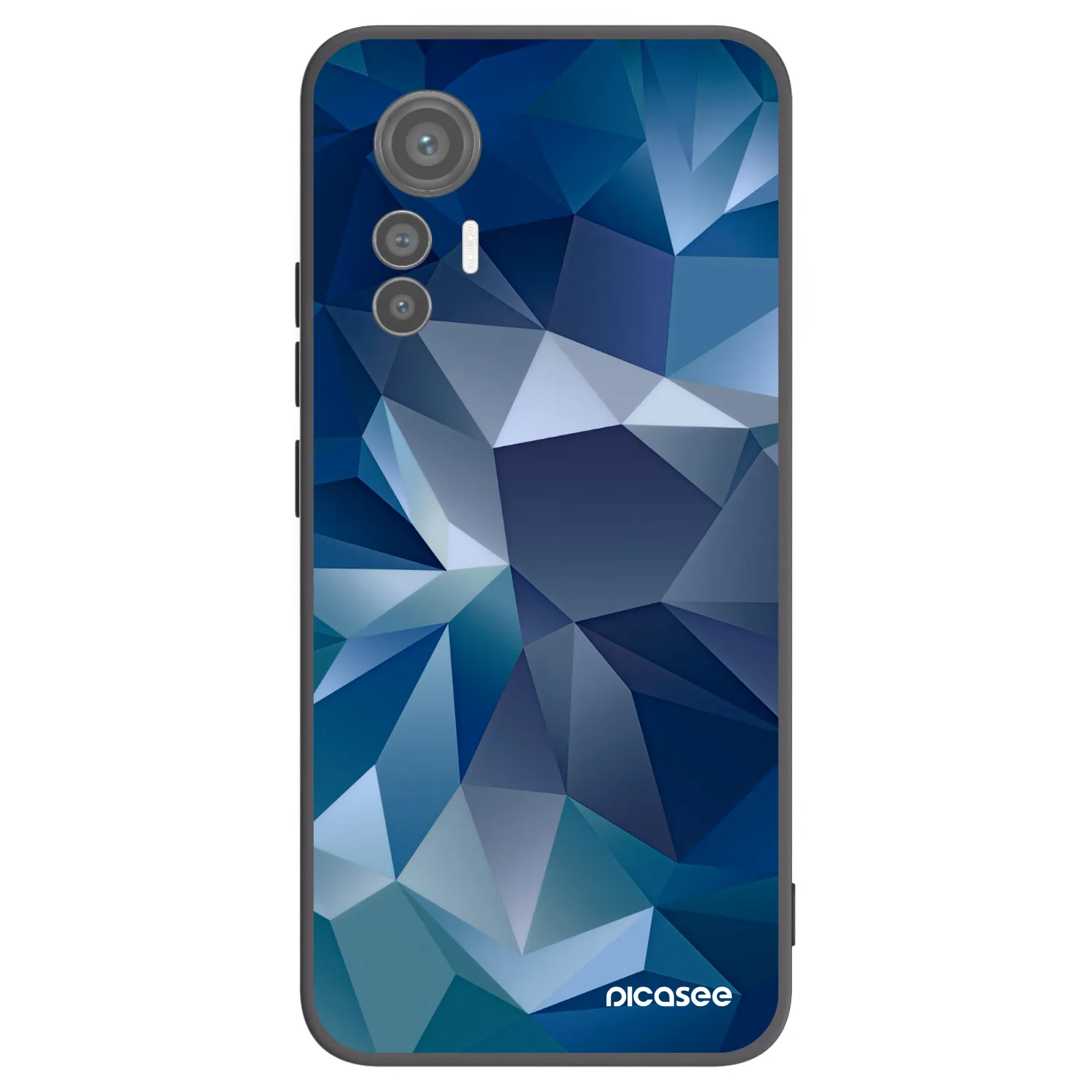 Picasee husă neagră din silicon pentru Xiaomi 12 Lite - Wallpaper