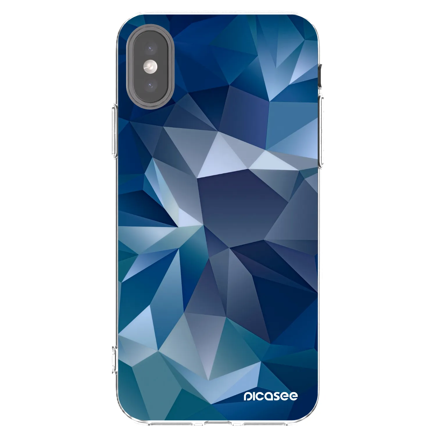 Picasee husă transparentă din silicon pentru Apple iPhone X/XS - Wallpaper