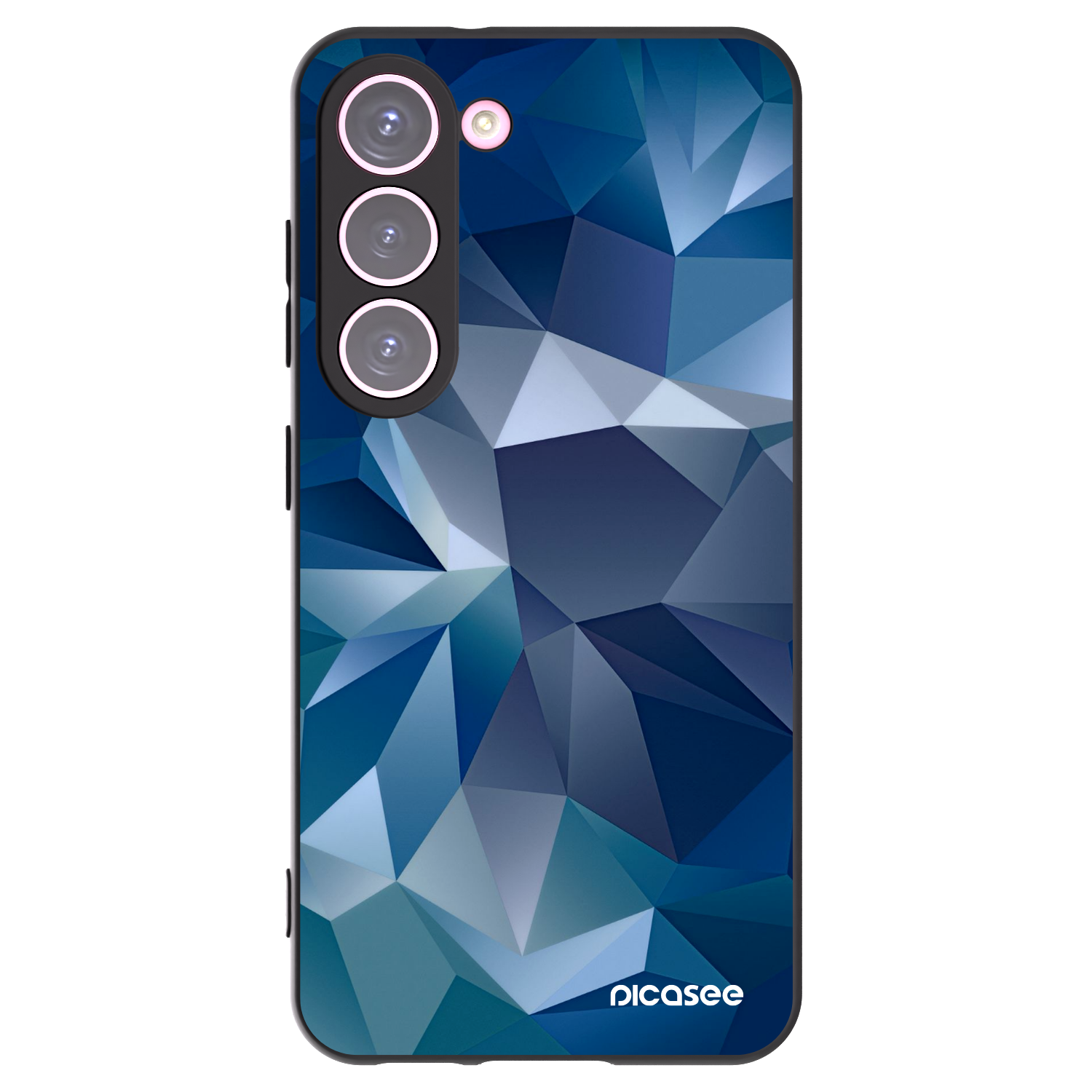 Picasee husă neagră din silicon pentru Samsung Galaxy S23 5G - Wallpaper