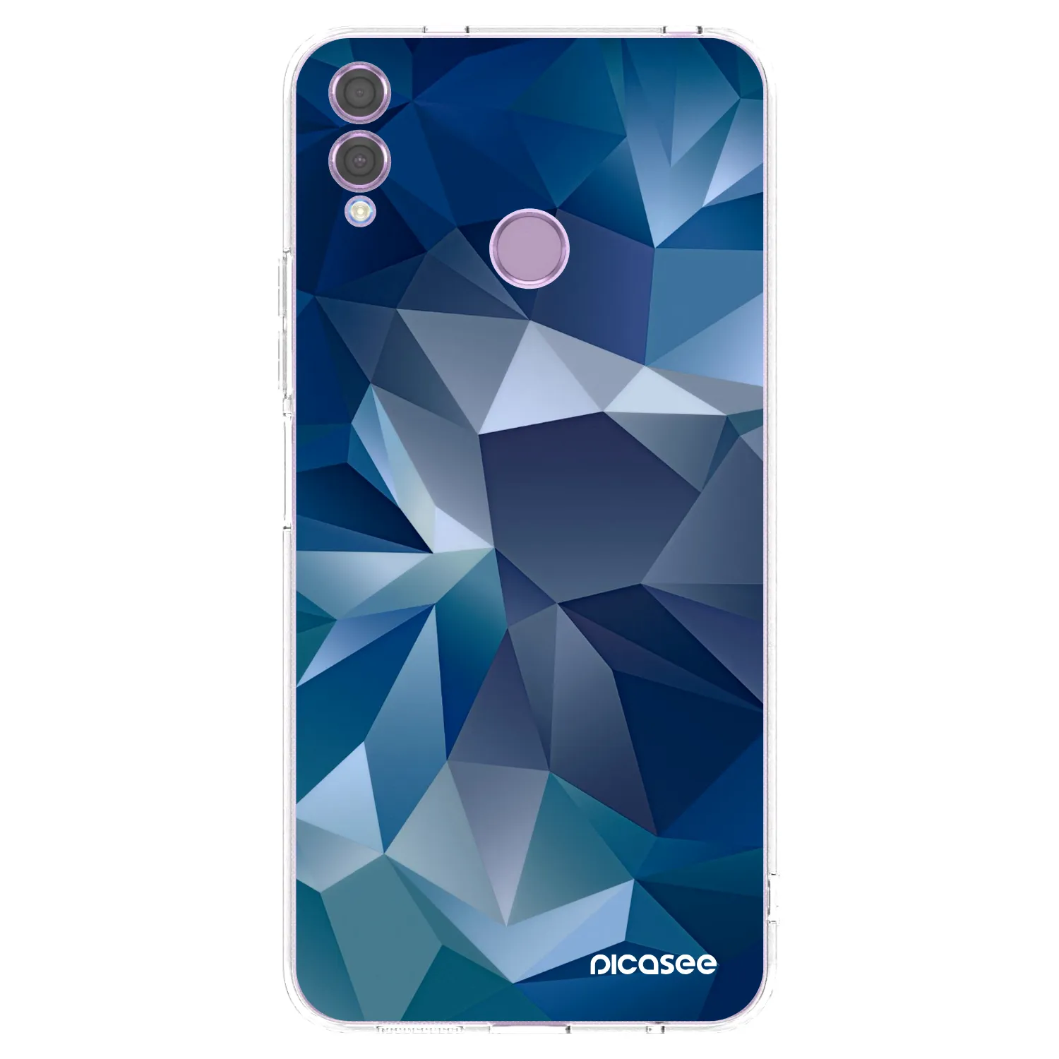 Picasee husă transparentă din silicon pentru Honor 8X - Wallpaper