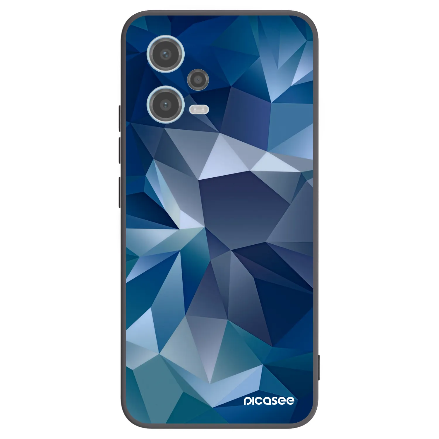 Picasee husă neagră din silicon pentru Xiaomi Redmi Note 12 5G - Wallpaper