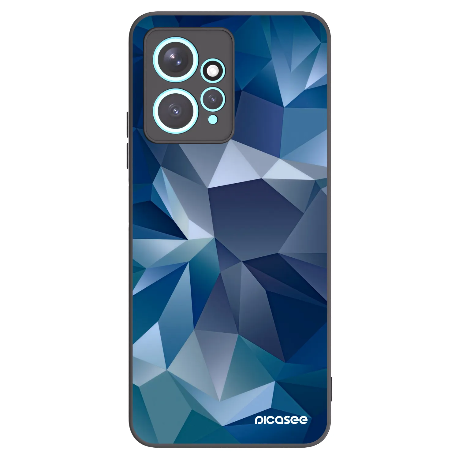 Picasee husă neagră din silicon pentru Xiaomi Redmi Note 12 4G - Wallpaper