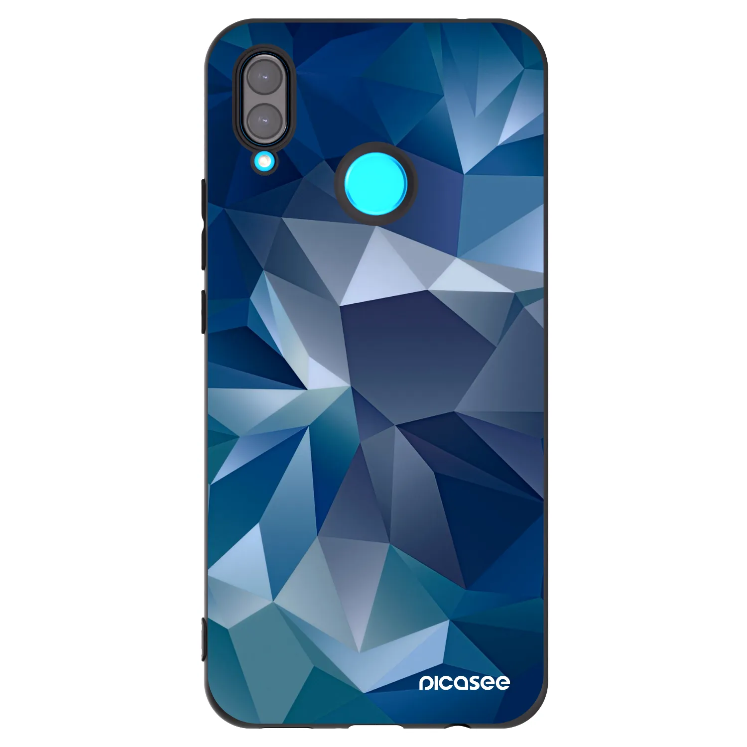 Picasee husă neagră din silicon pentru Huawei Nova 3 - Wallpaper