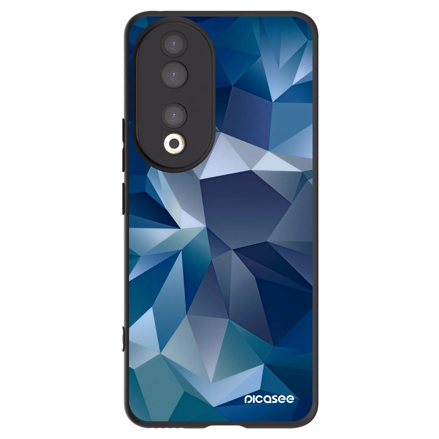 Picasee husă neagră din silicon pentru Honor 90 5G - Wallpaper