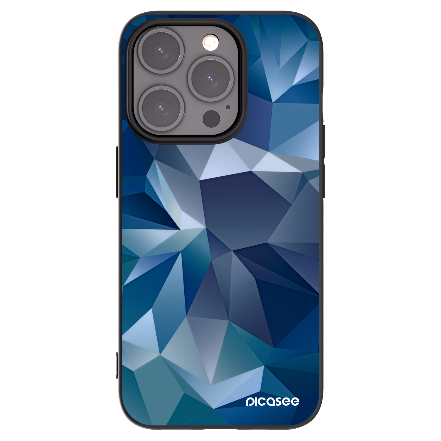 Picasee husă neagră din silicon pentru Apple iPhone 15 Pro - Wallpaper