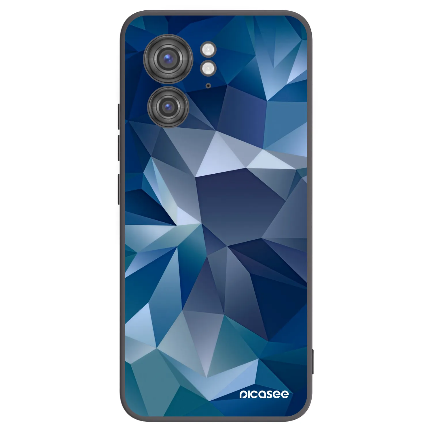 Picasee husă neagră din silicon pentru Motorola Edge 40 - Wallpaper