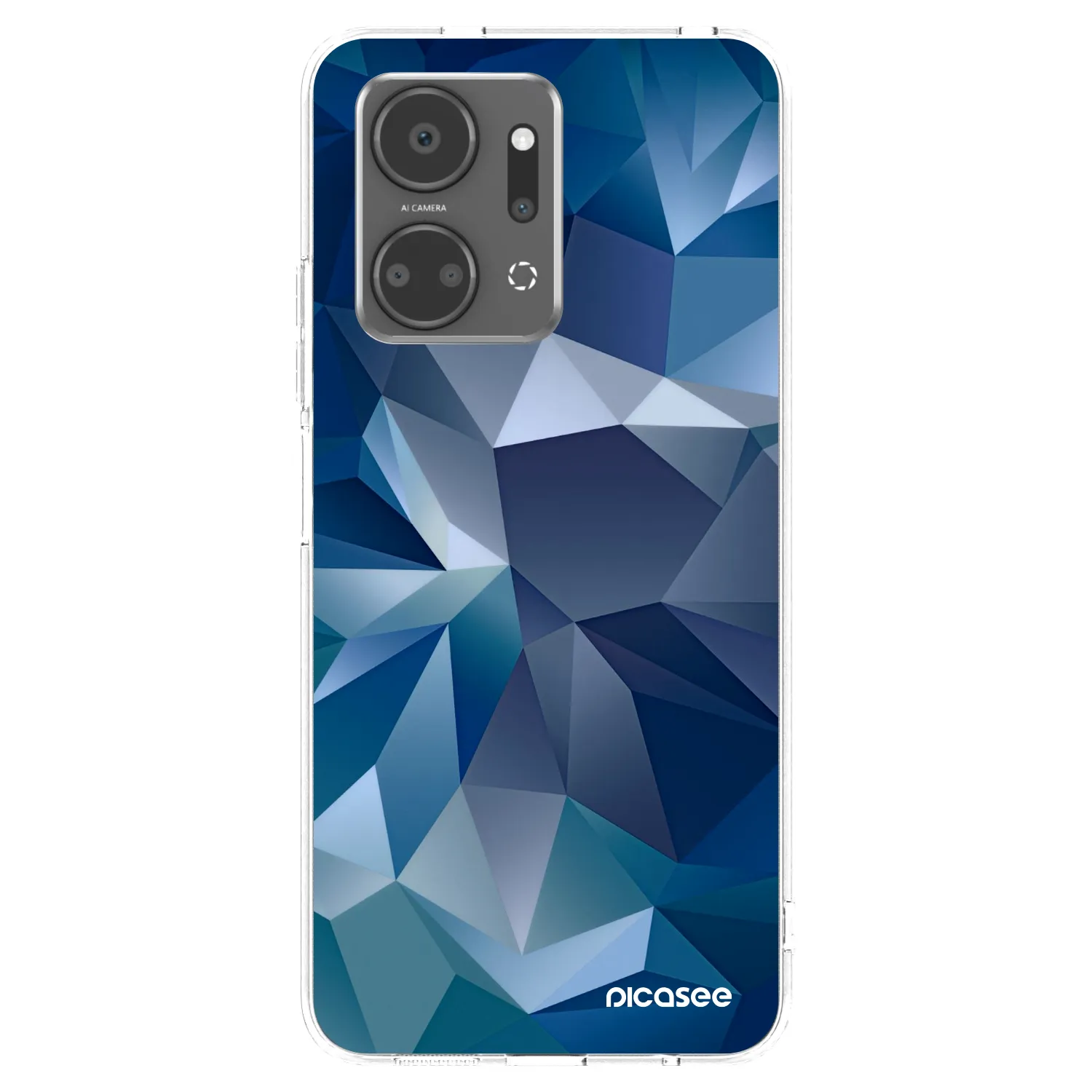 Picasee husă transparentă din silicon pentru Honor X7a - Wallpaper
