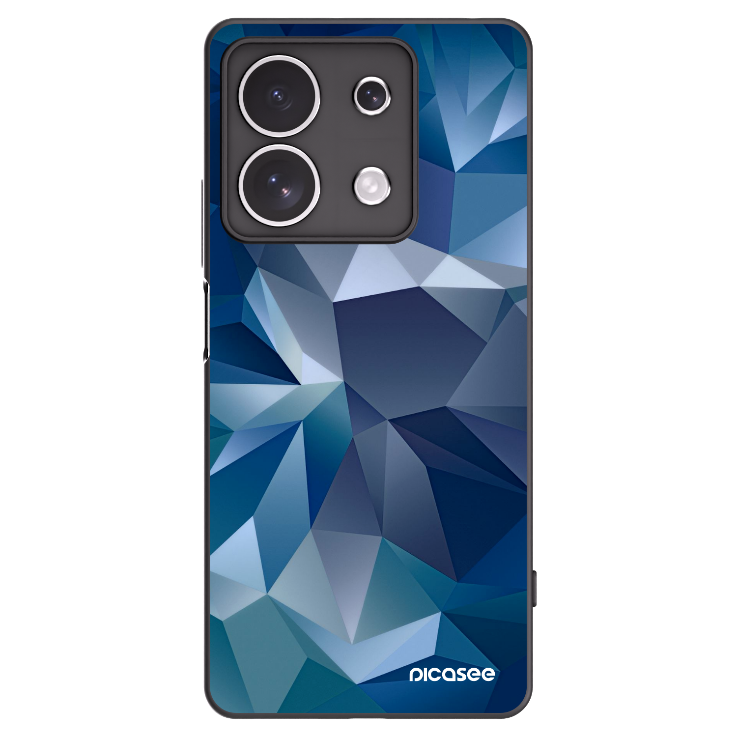 Picasee husă neagră din silicon pentru Xiaomi Redmi Note 13 4G - Wallpaper