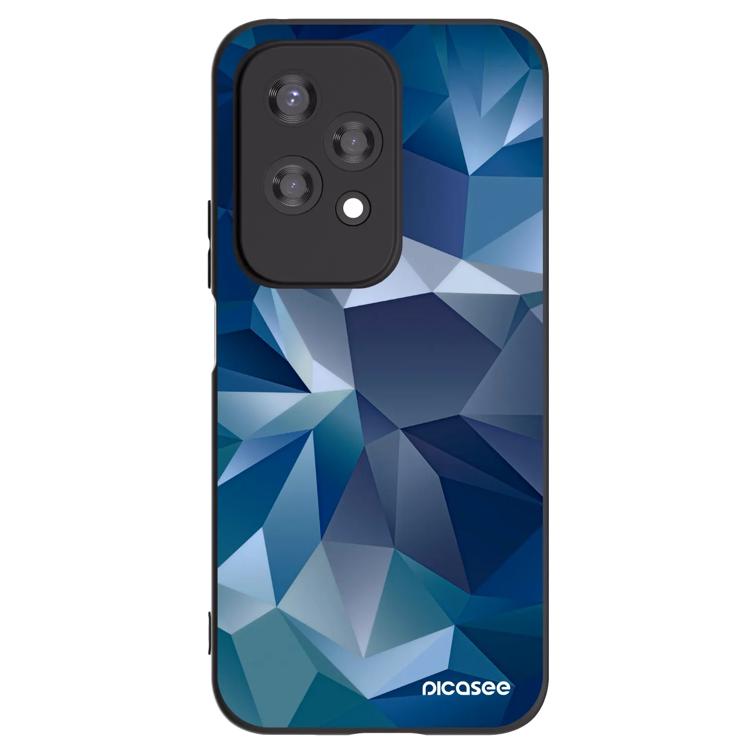 Picasee husă neagră din silicon pentru Honor 200 Lite - Wallpaper