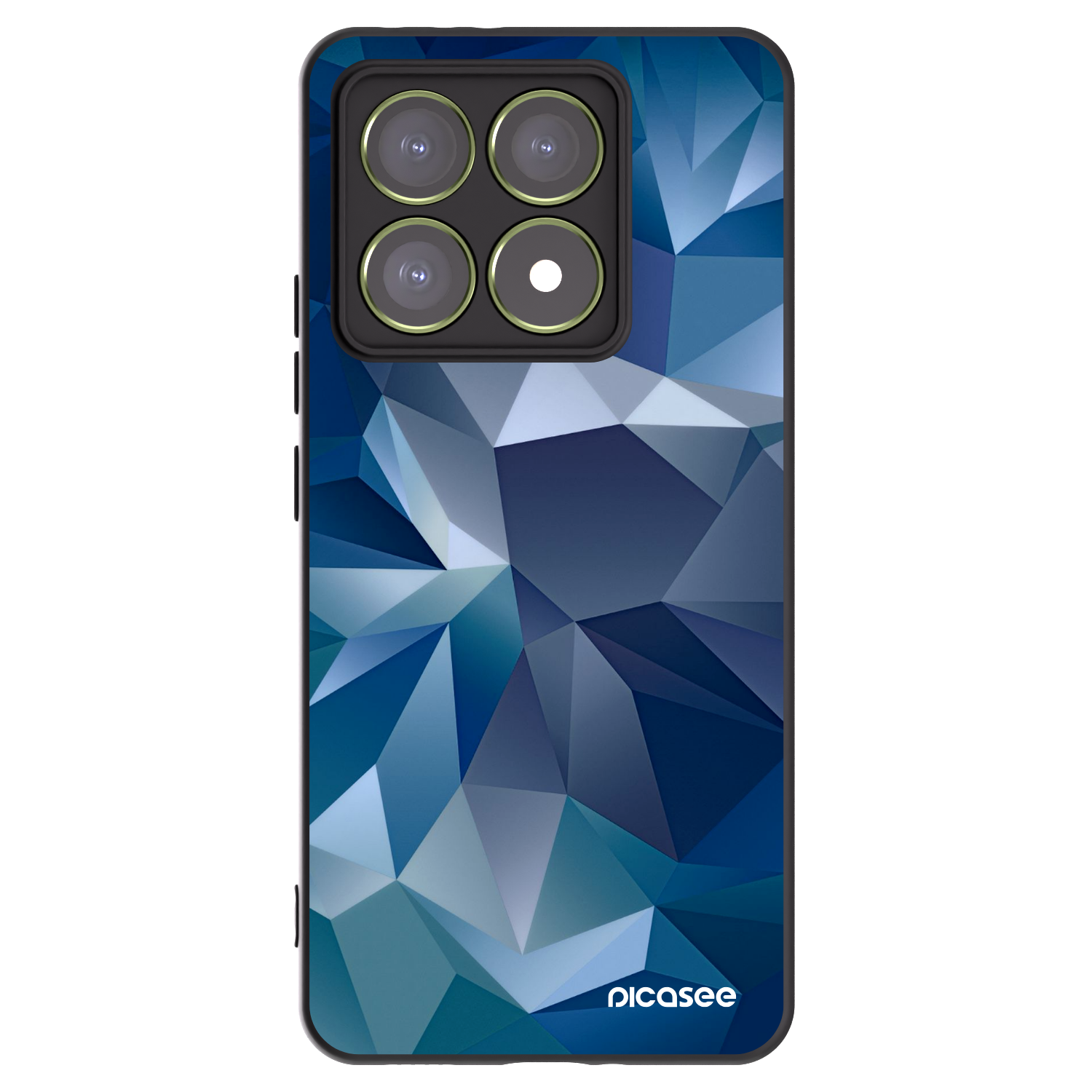 Picasee husă neagră din silicon pentru Xiaomi 14T - Wallpaper