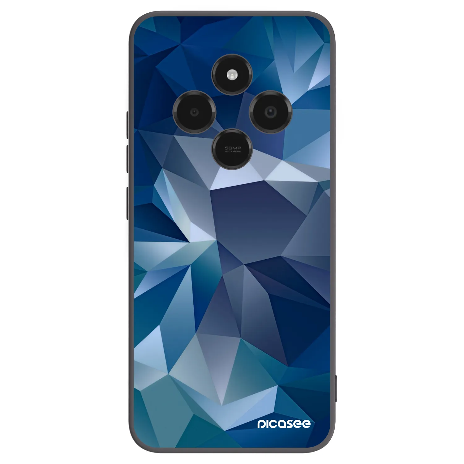 Picasee husă neagră din silicon pentru Xiaomi Poco C75 - Wallpaper