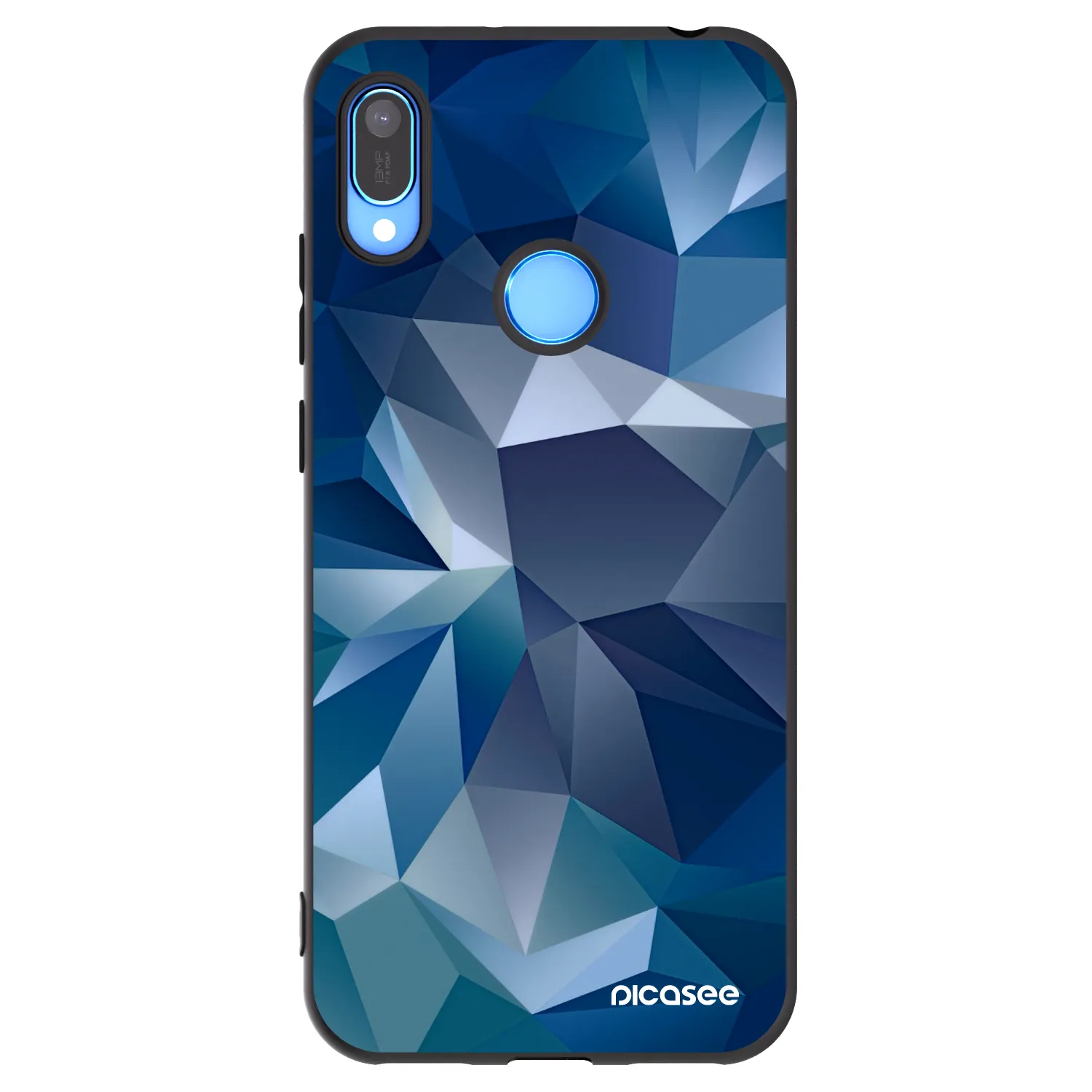 Picasee husă neagră din silicon pentru Huawei Y6 2019 - Wallpaper
