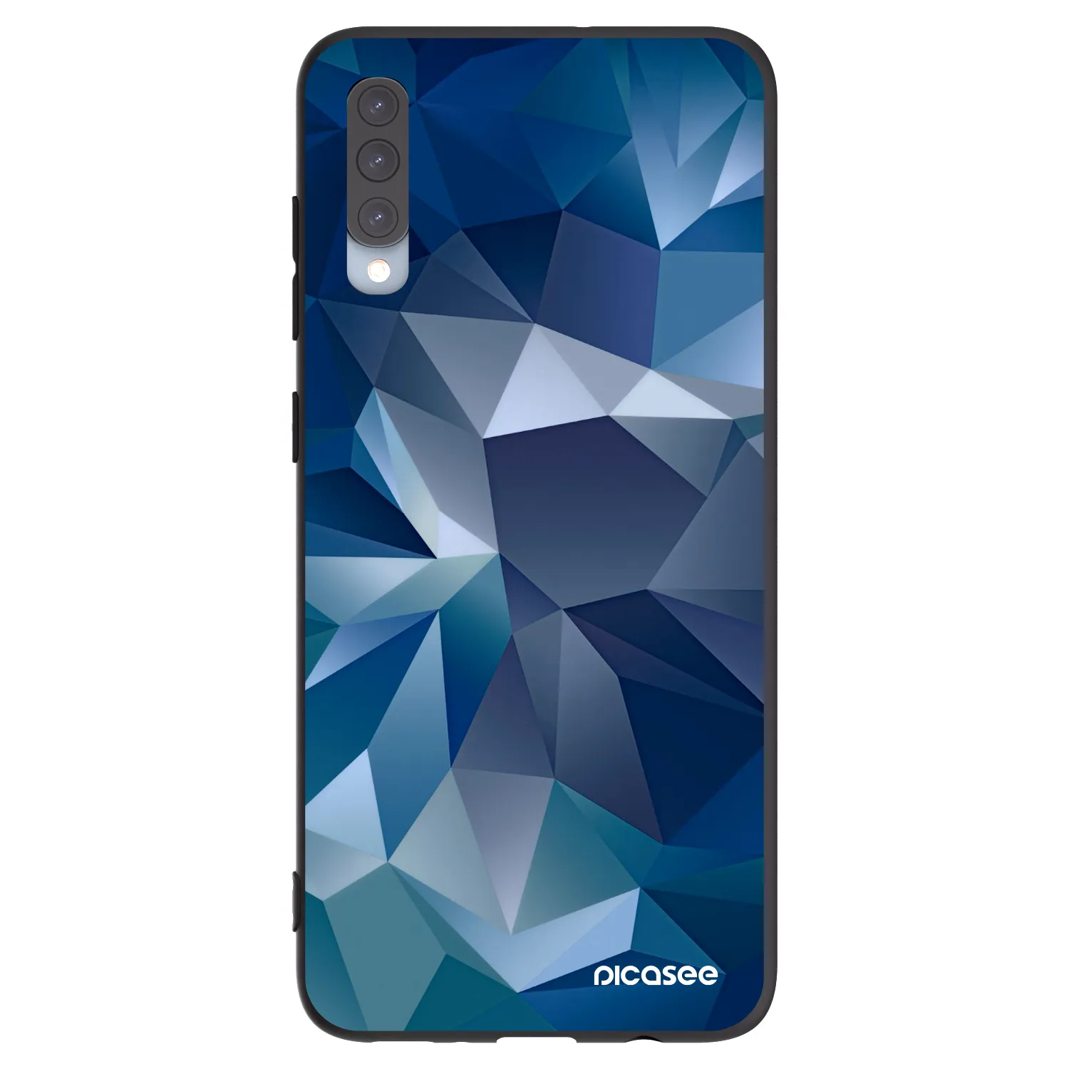 Picasee husă neagră din silicon pentru Samsung Galaxy A70 A705F - Wallpaper