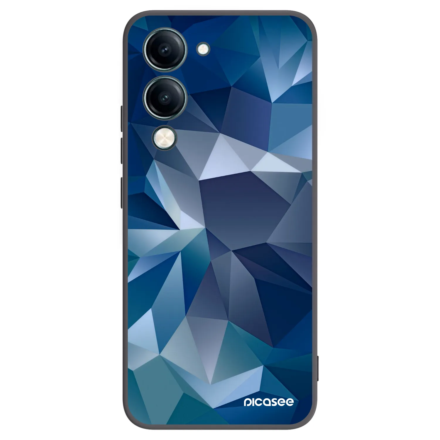 Picasee husă neagră din silicon pentru Vivo Y29s 5G - Wallpaper