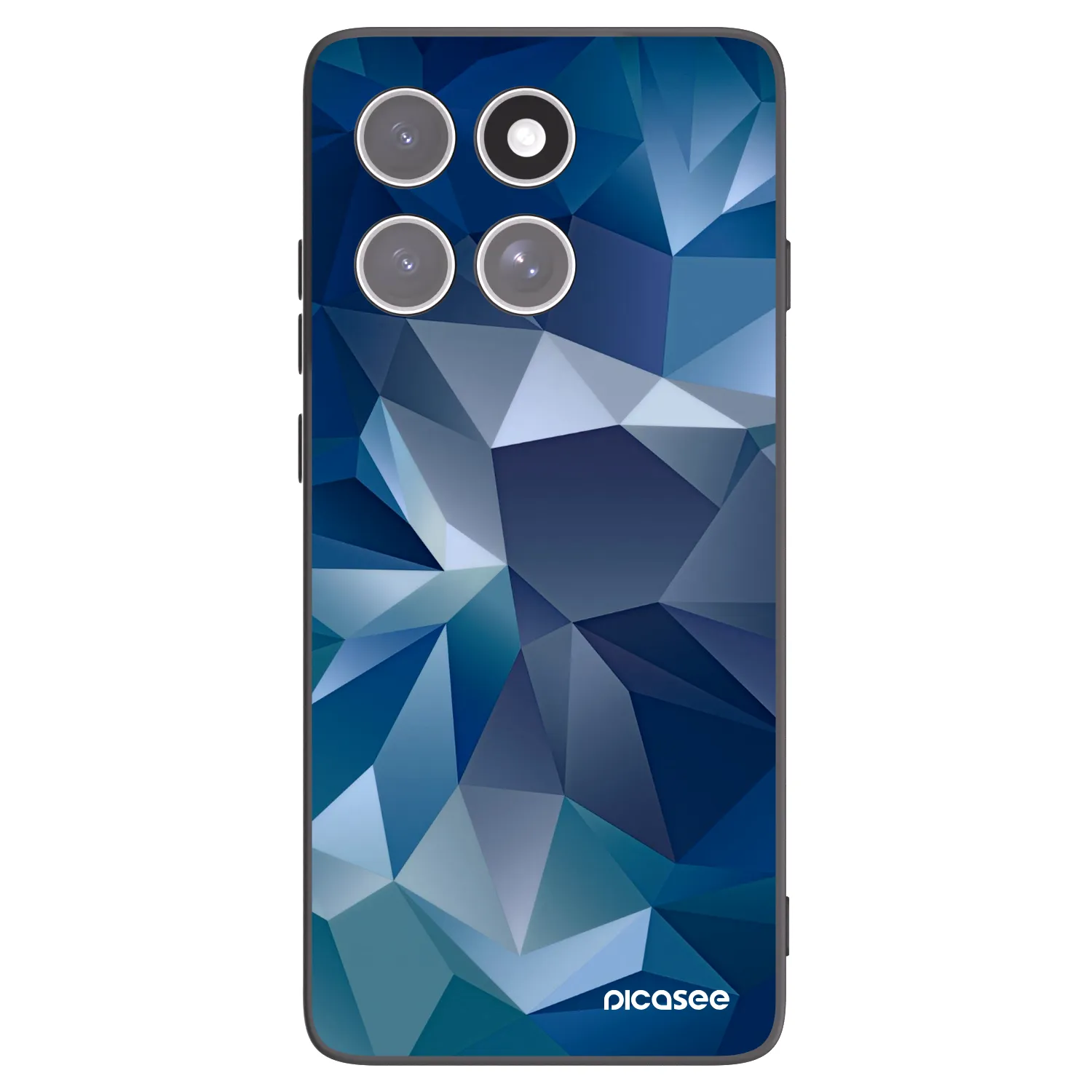 Picasee husă neagră din silicon pentru Motorola Edge 60 Fusion - Wallpaper