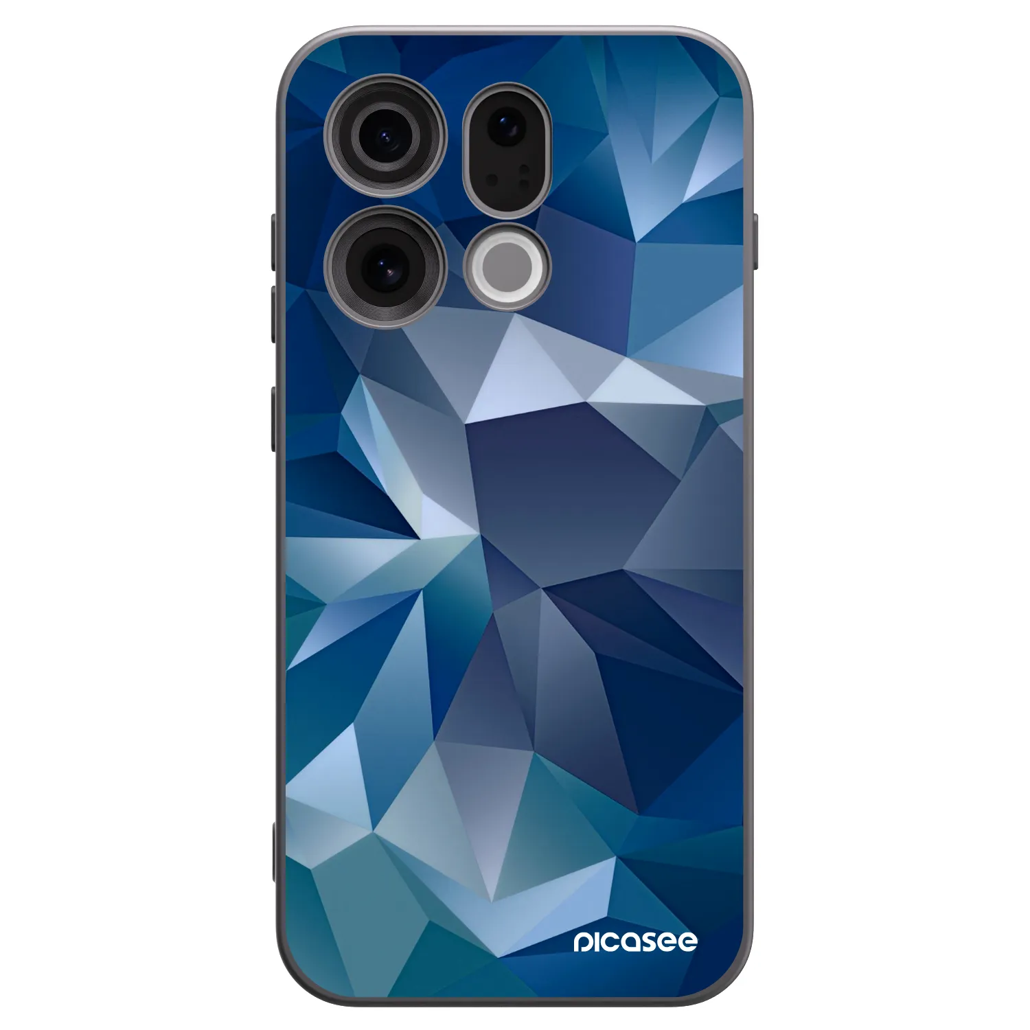 Picasee husă neagră din silicon pentru OPPO Find X9 - Wallpaper