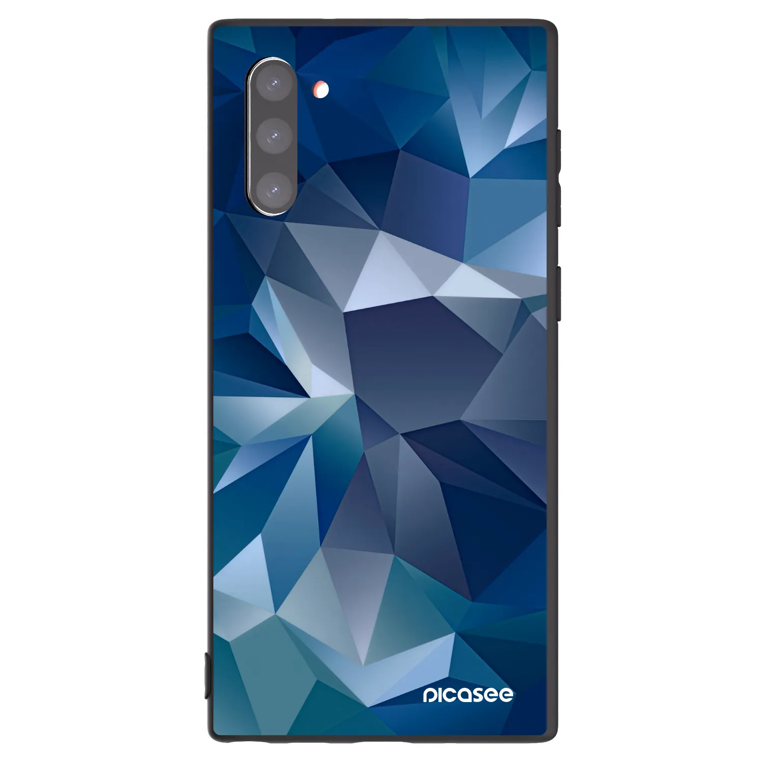 Picasee husă neagră din silicon pentru Samsung Galaxy Note 10 N970F - Wallpaper