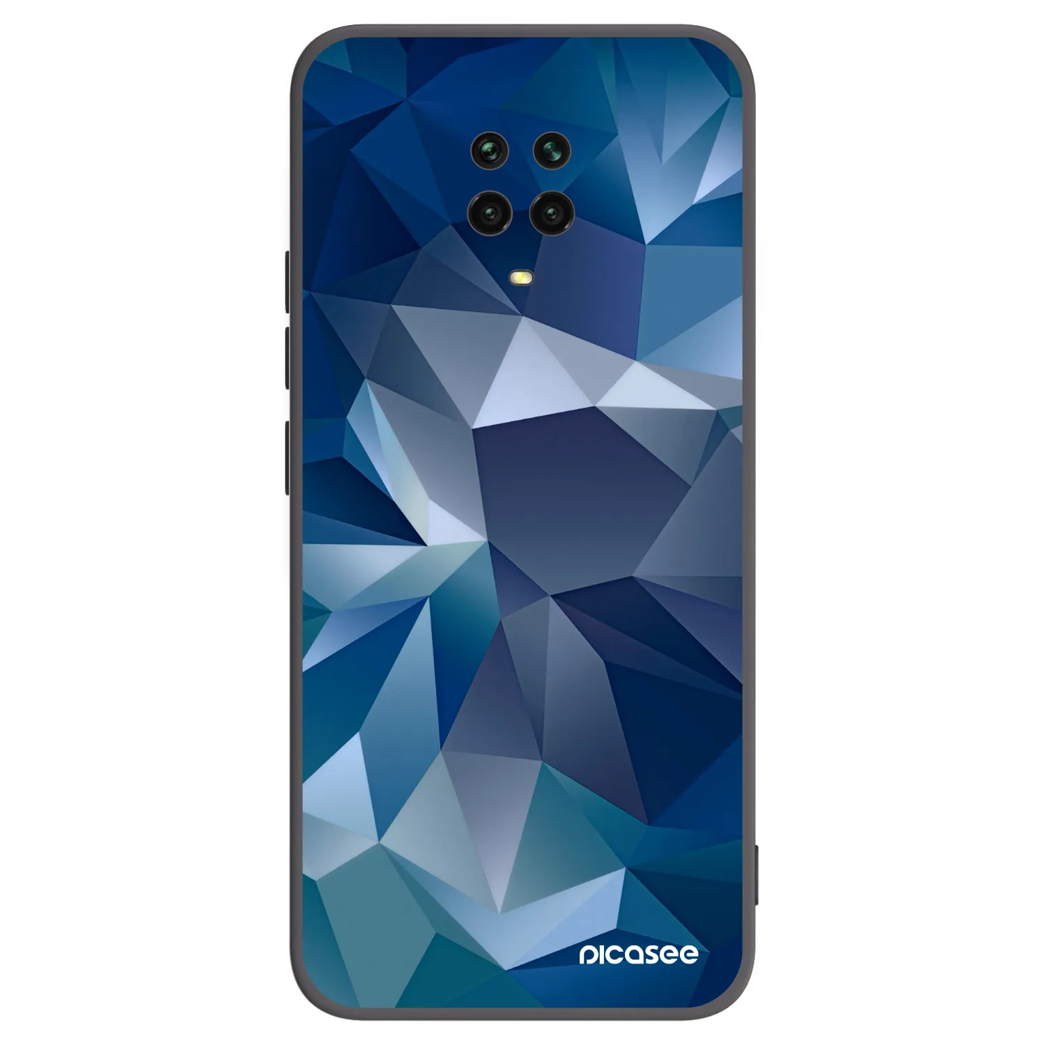 Picasee husă neagră din silicon pentru Xiaomi Redmi Note 9 Pro - Wallpaper