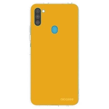 Picasee husă transparentă din silicon pentru Samsung Galaxy M11 - Sun