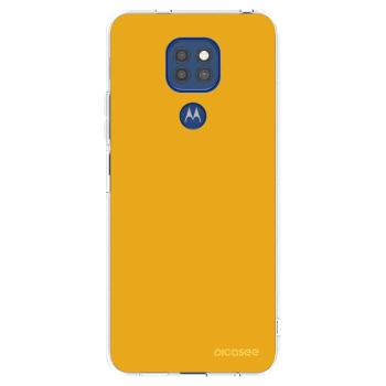 Picasee husă transparentă din silicon pentru Motorola Moto G9 Play - Sun