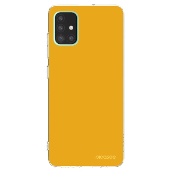 Picasee husă transparentă din silicon pentru Samsung Galaxy A51 A515F - Sun