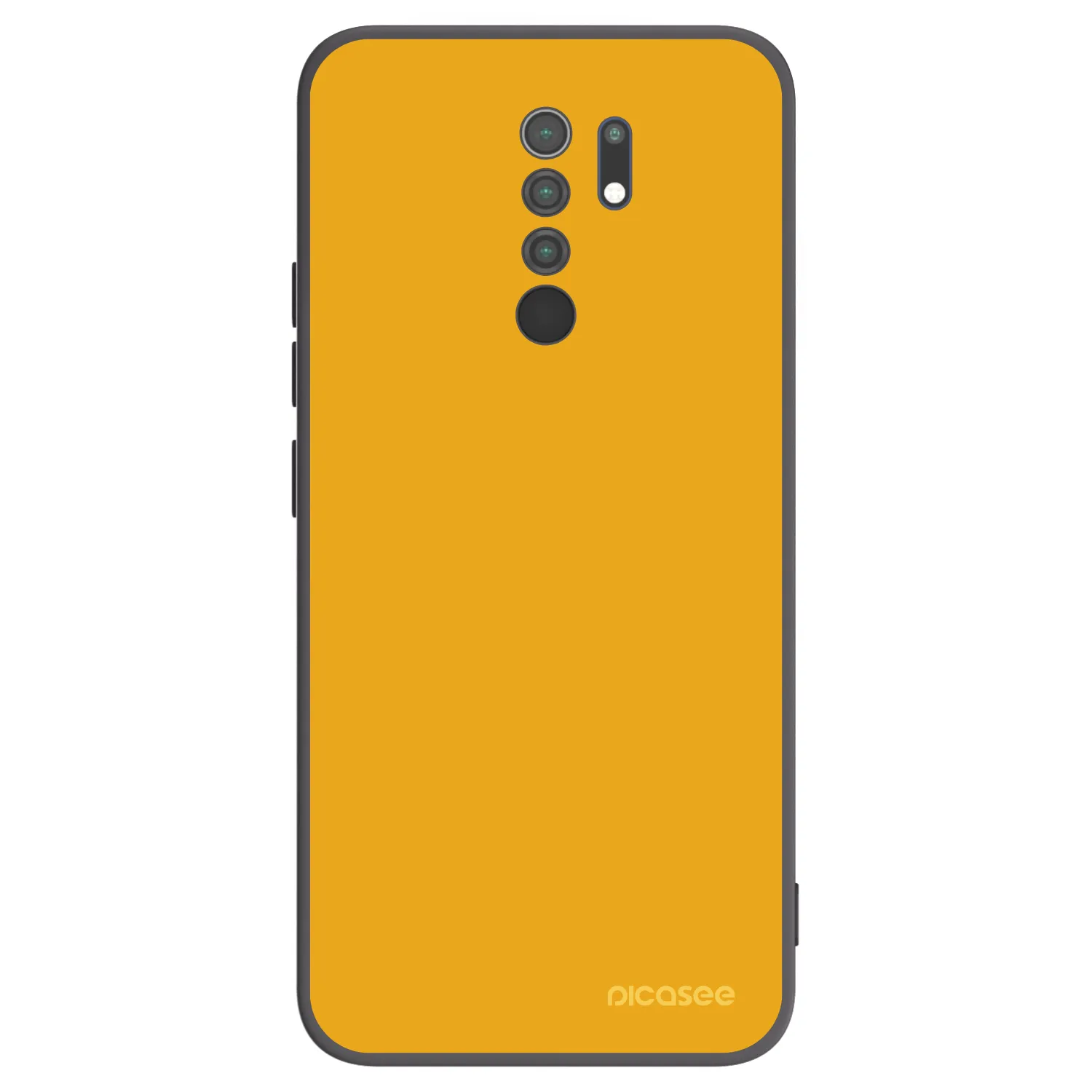 Picasee husă neagră din silicon pentru Xiaomi Redmi 9 - Sun