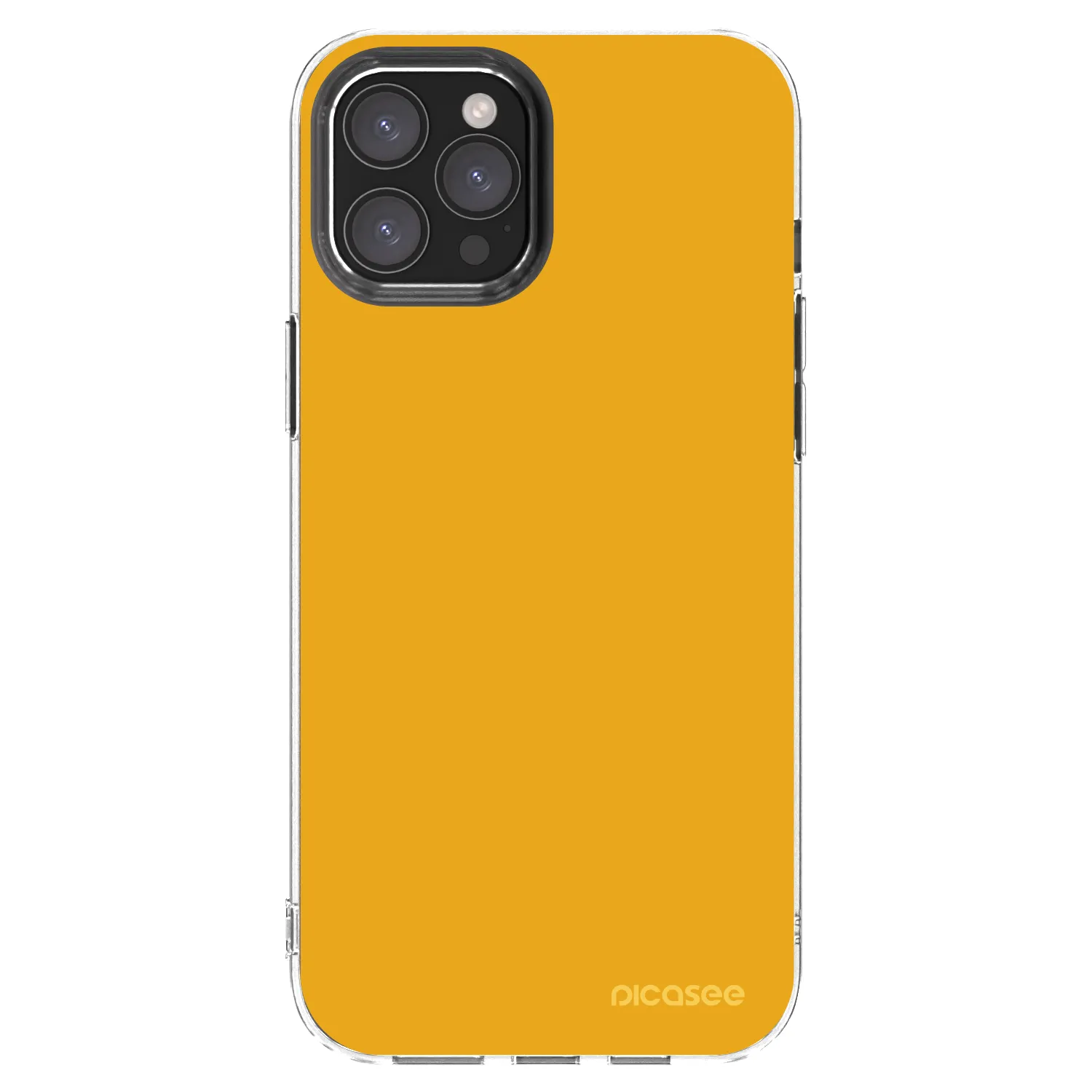 Picasee husă transparentă din silicon pentru Apple iPhone 12 Pro Max - Sun