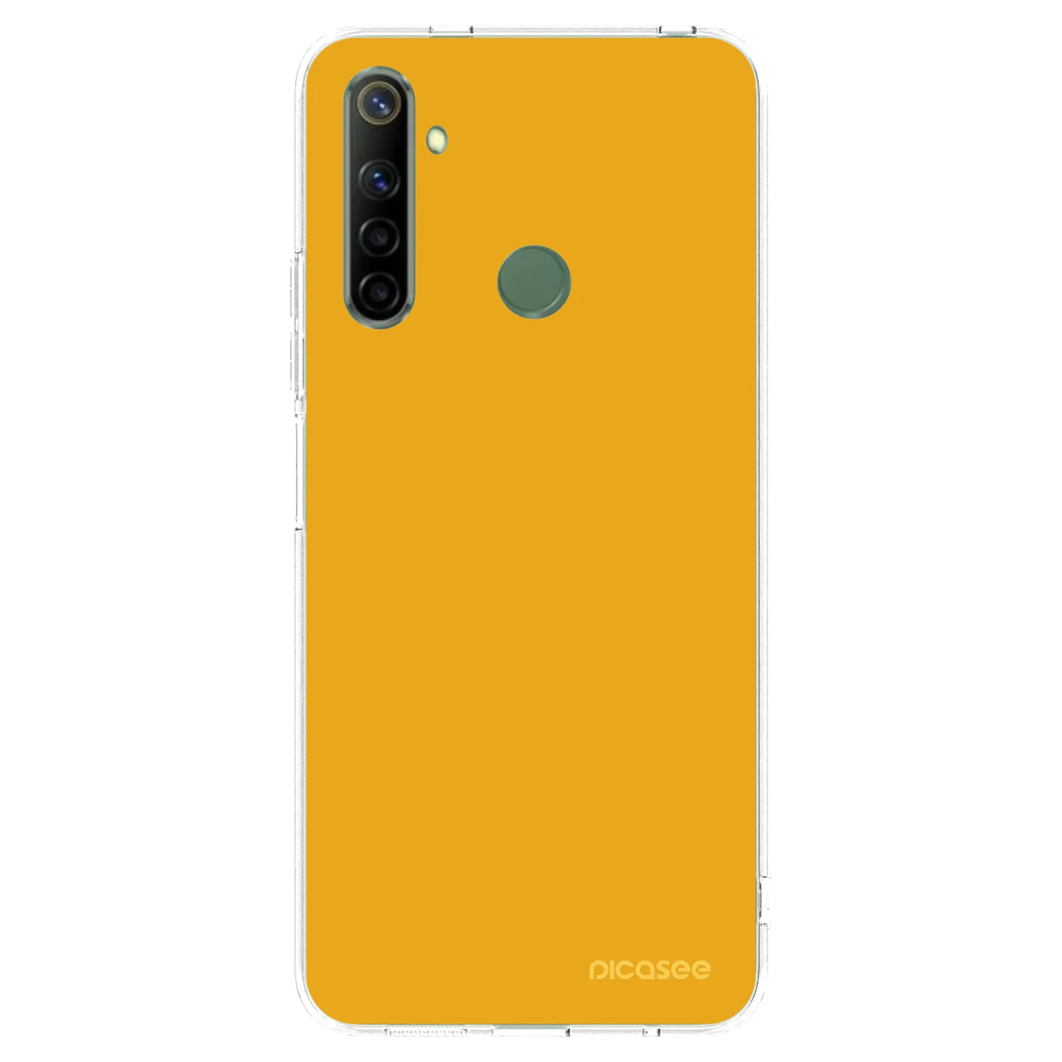 Picasee husă transparentă din silicon pentru Realme 6i - Sun
