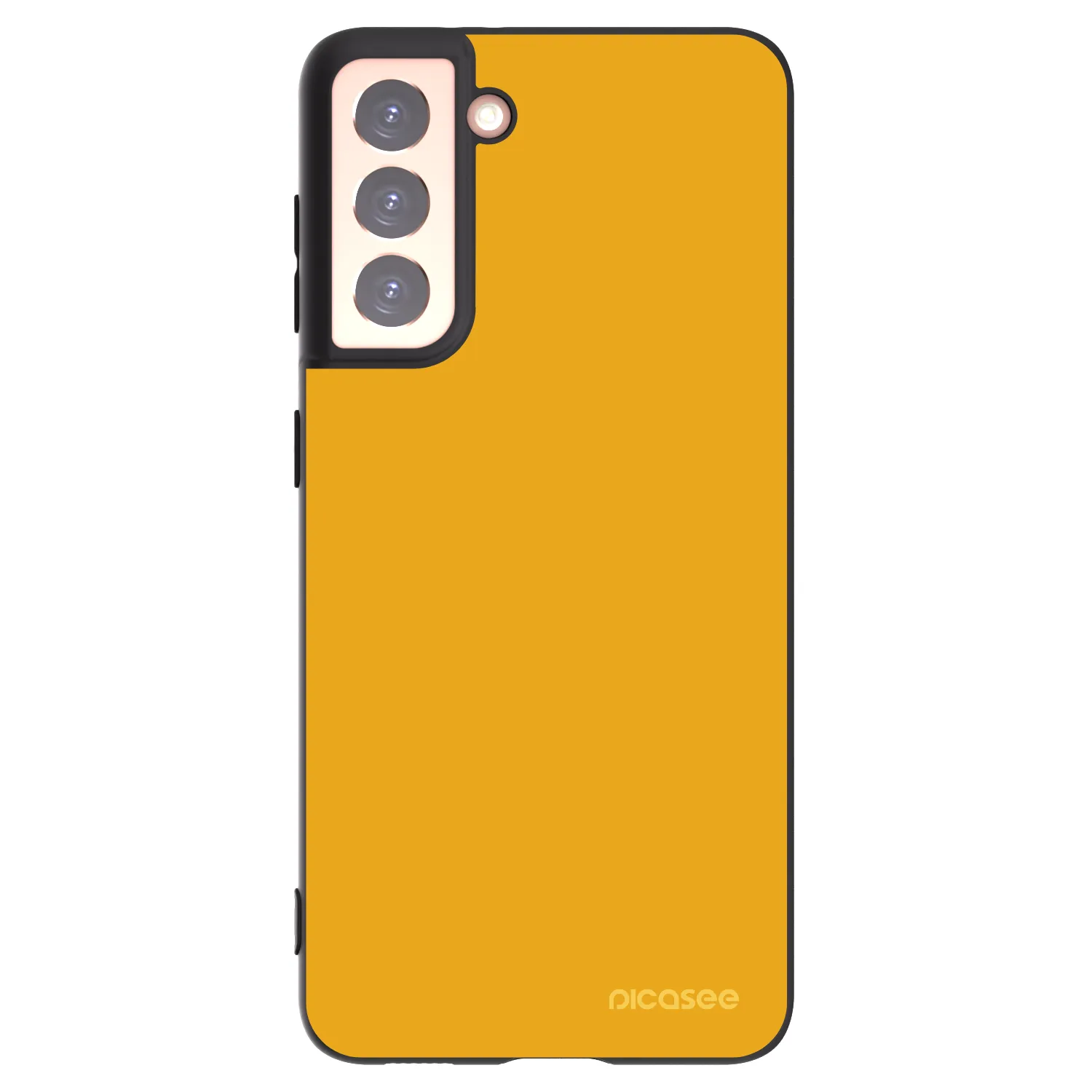 Picasee husă neagră din silicon pentru Samsung Galaxy S21 5G G991B - Sun