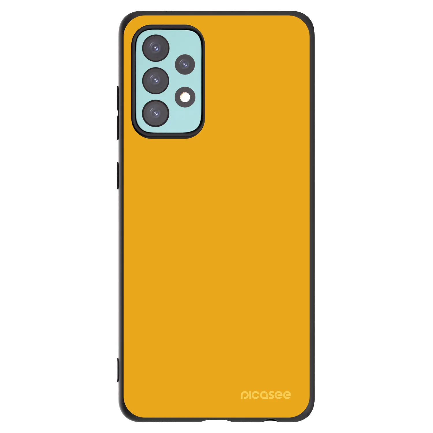 Picasee husă neagră din silicon pentru Samsung Galaxy A72 A725F - Sun