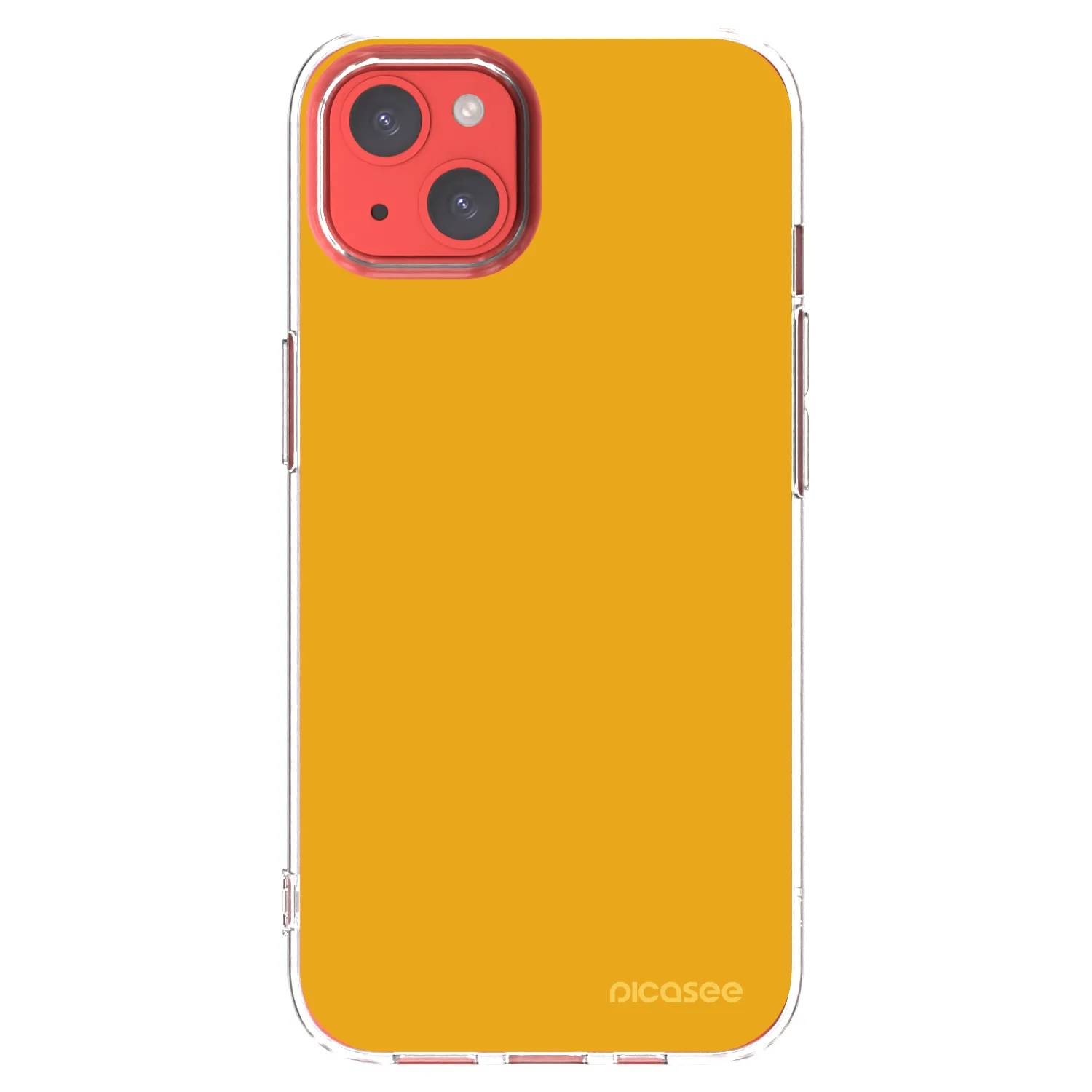 Picasee husă transparentă din silicon pentru Apple iPhone 13 - Sun