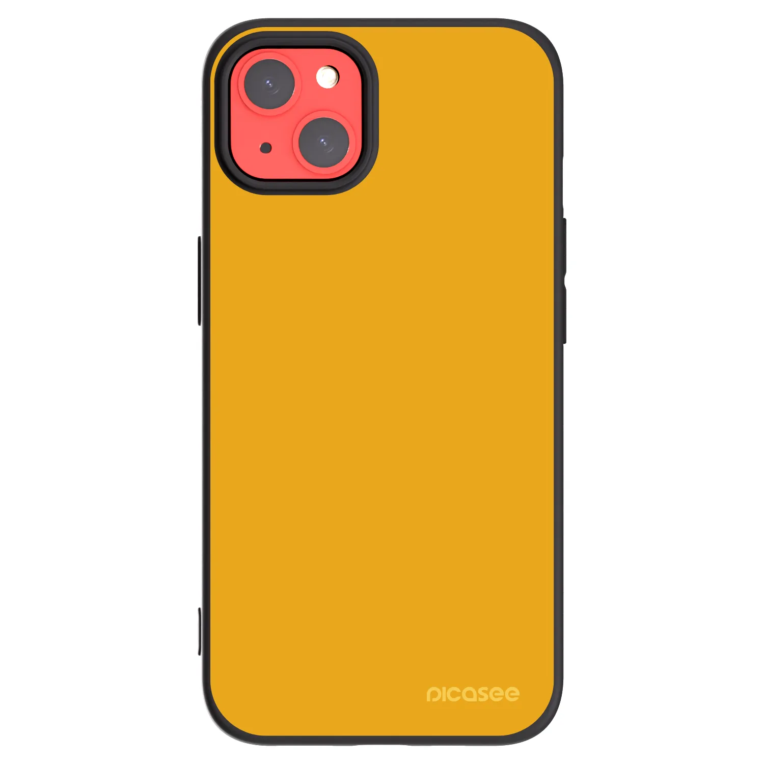 Picasee husă neagră din silicon pentru Apple iPhone 13 - Sun