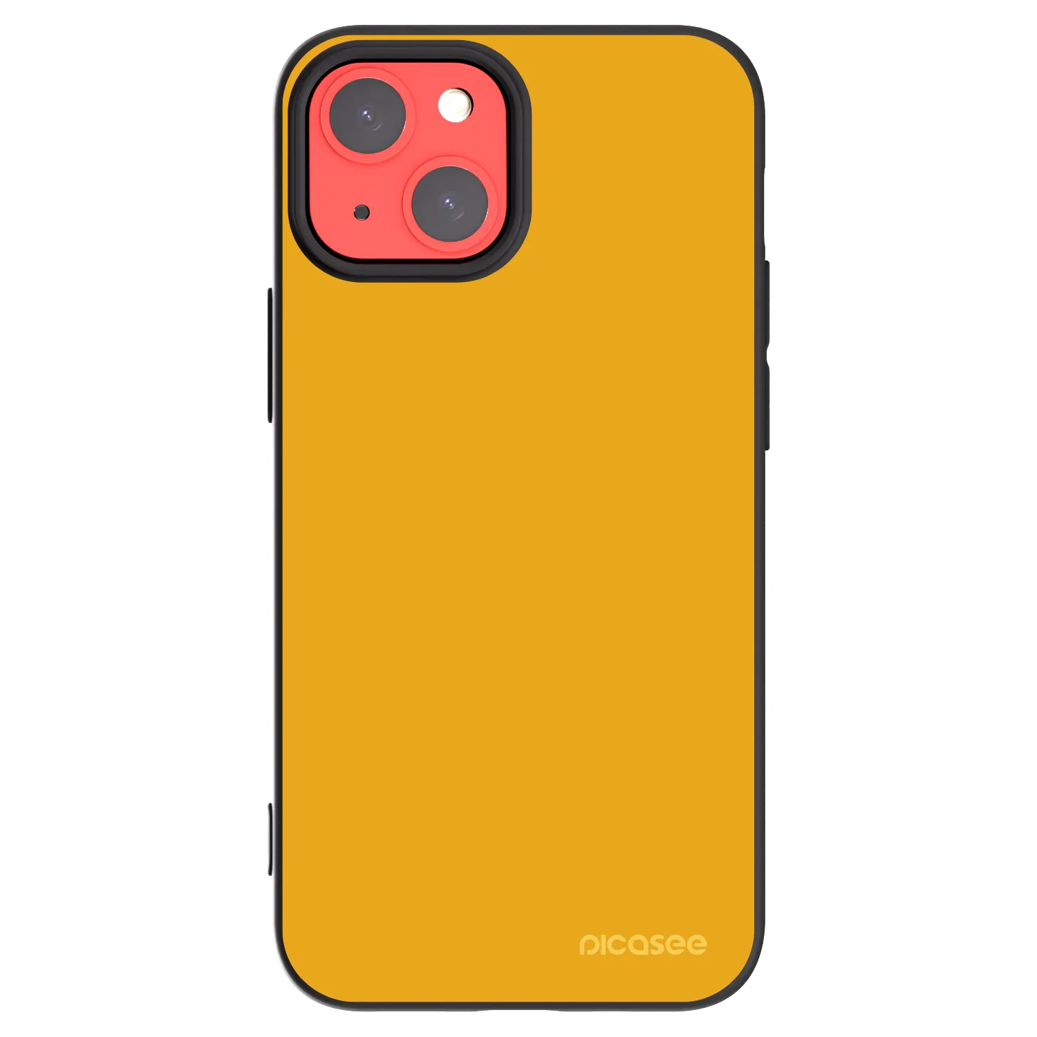 Picasee husă neagră din silicon pentru Apple iPhone 13 mini - Sun