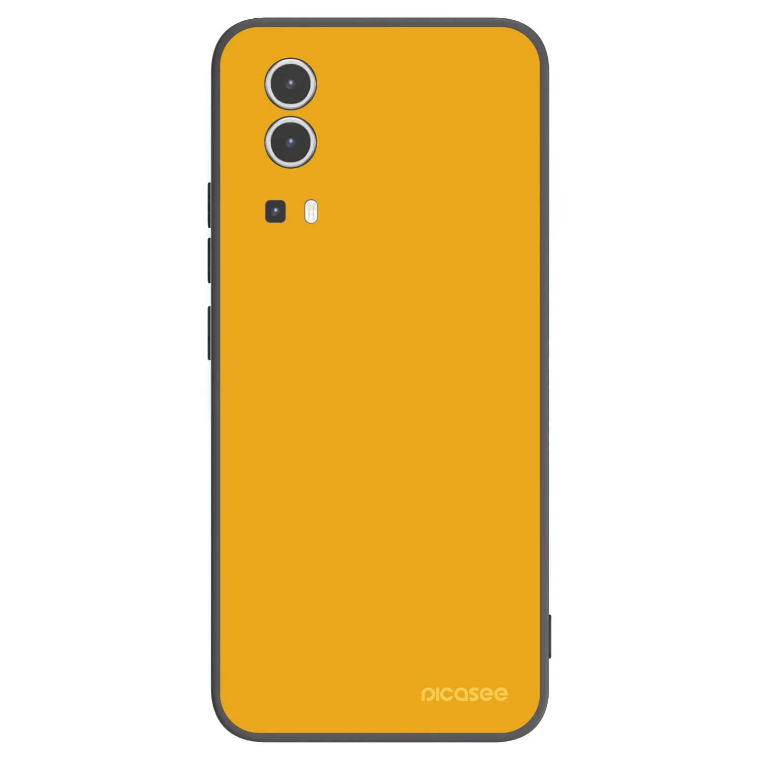Picasee husă neagră din silicon pentru Vivo Y72 5G - Sun