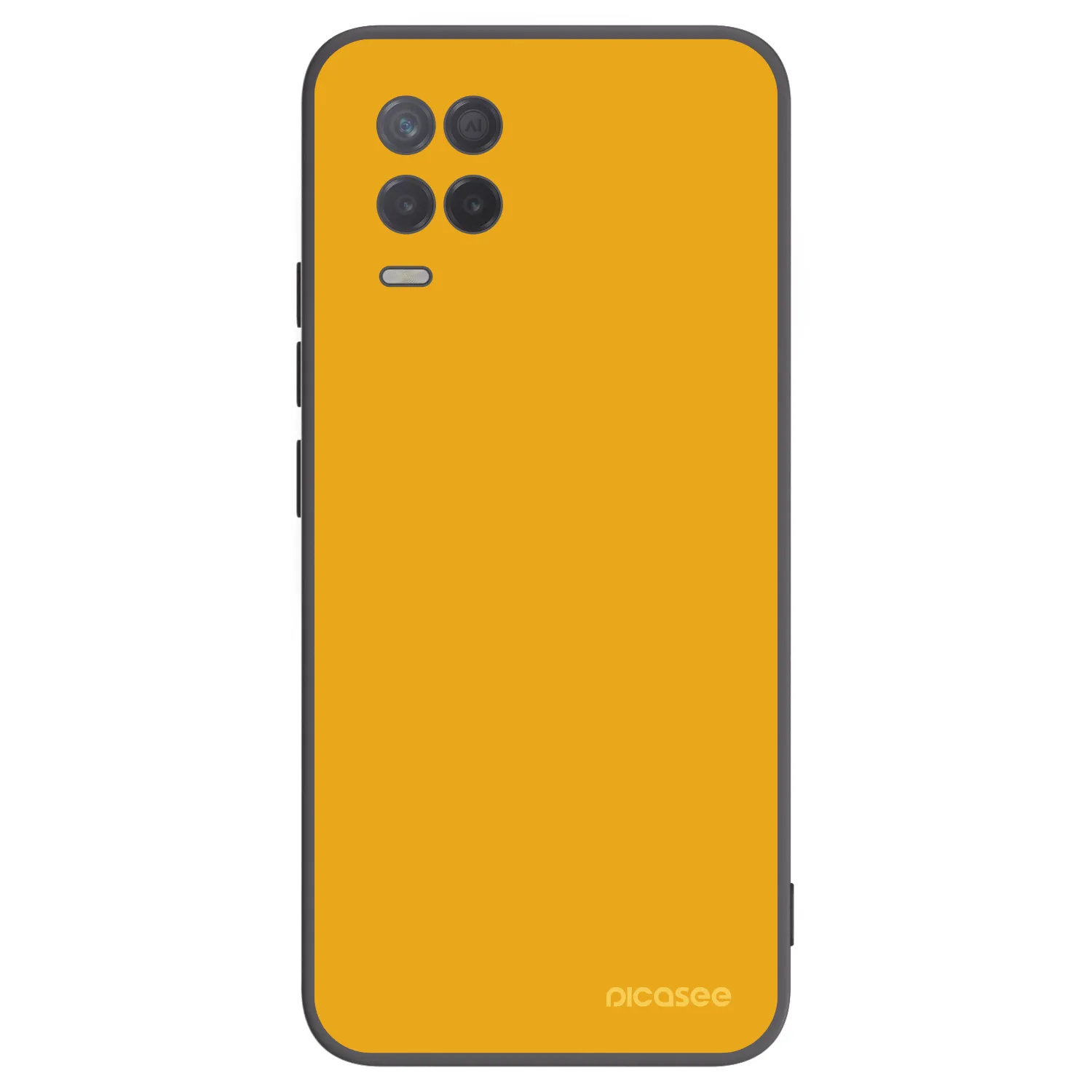Picasee husă neagră din silicon pentru Realme 8 5G - Sun