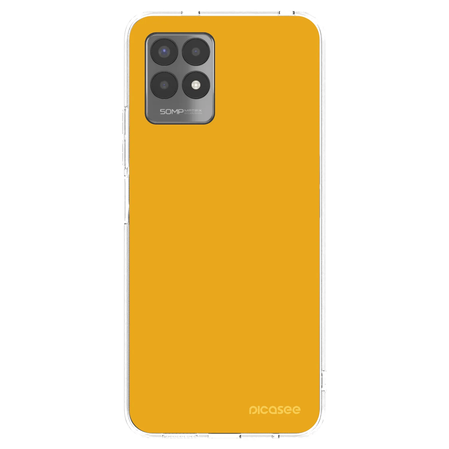 Picasee husă transparentă din silicon pentru Realme 8i - Sun